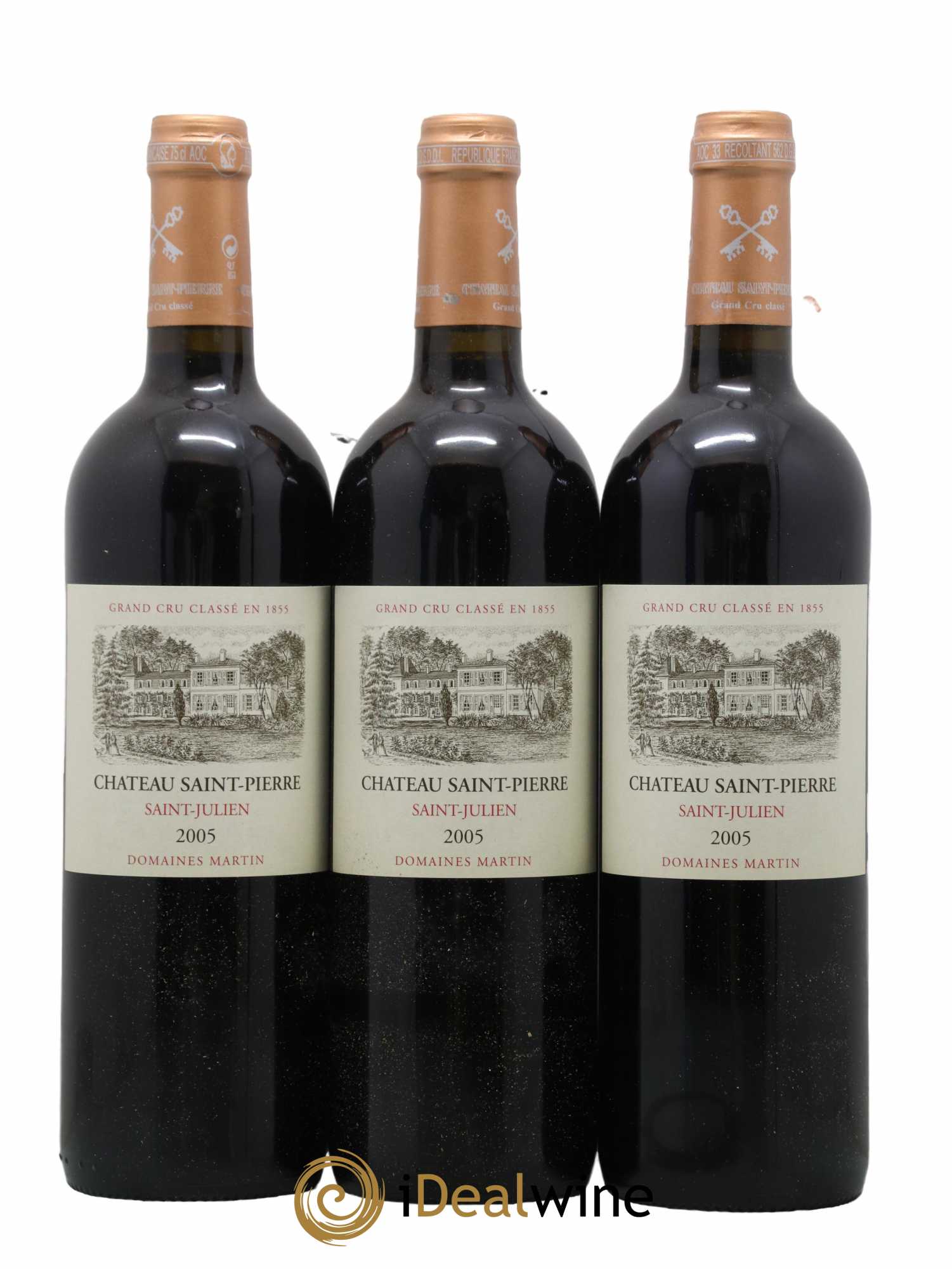 Château Saint-Pierre 4ème Grand Cru Classé 2005 - Lot de 12 bouteilles - 4