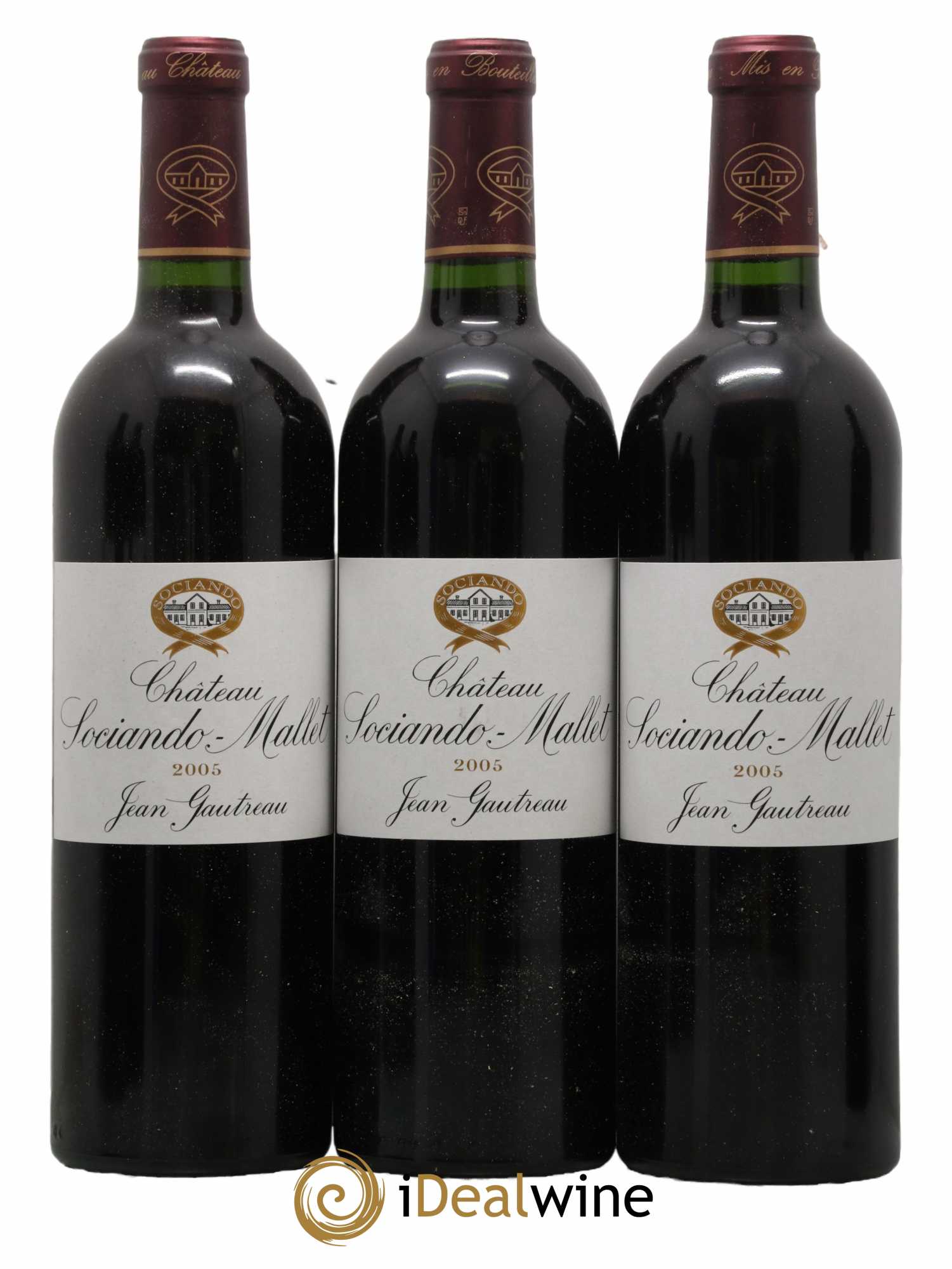 Château Sociando Mallet 2005 - Lot de 12 bouteilles - 3