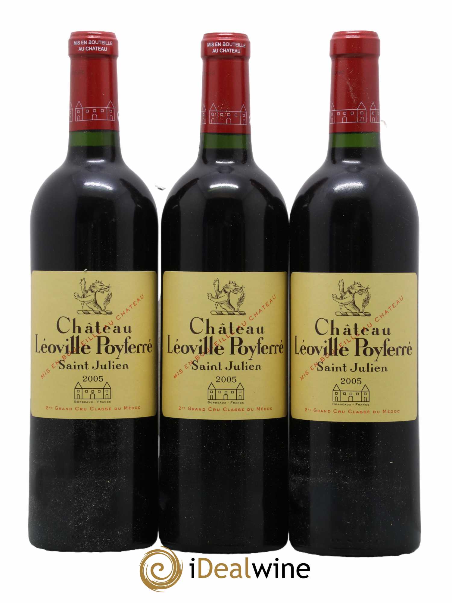 Château Léoville Poyferré 2ème Grand Cru Classé 2005 - Lot de 12 bouteilles - 4