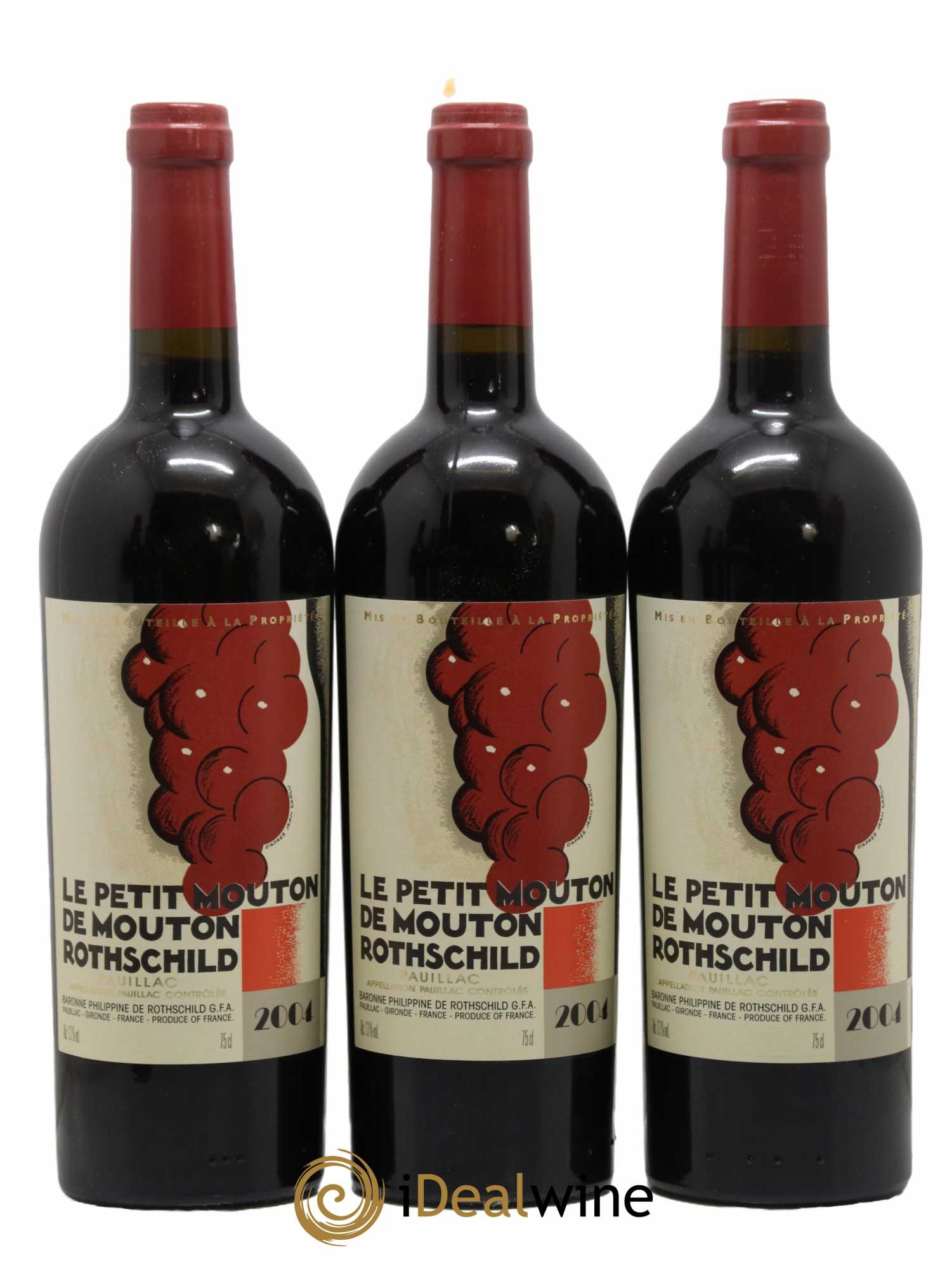 Petit Mouton Second Vin 2004 - Lot de 6 bouteilles - 3