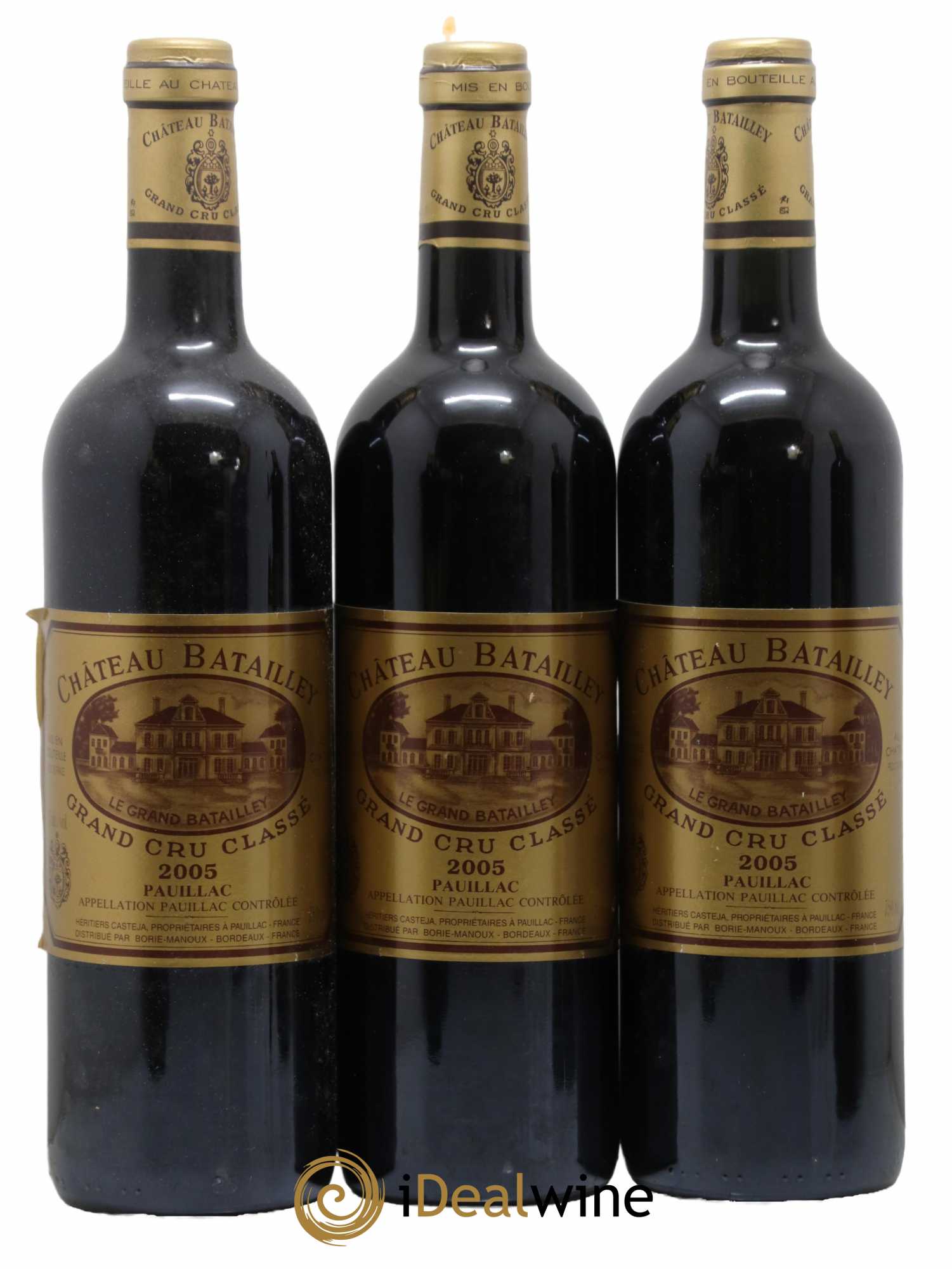Château Batailley 5ème Grand Cru Classé 2005 - Lot de 6 bouteilles - 1