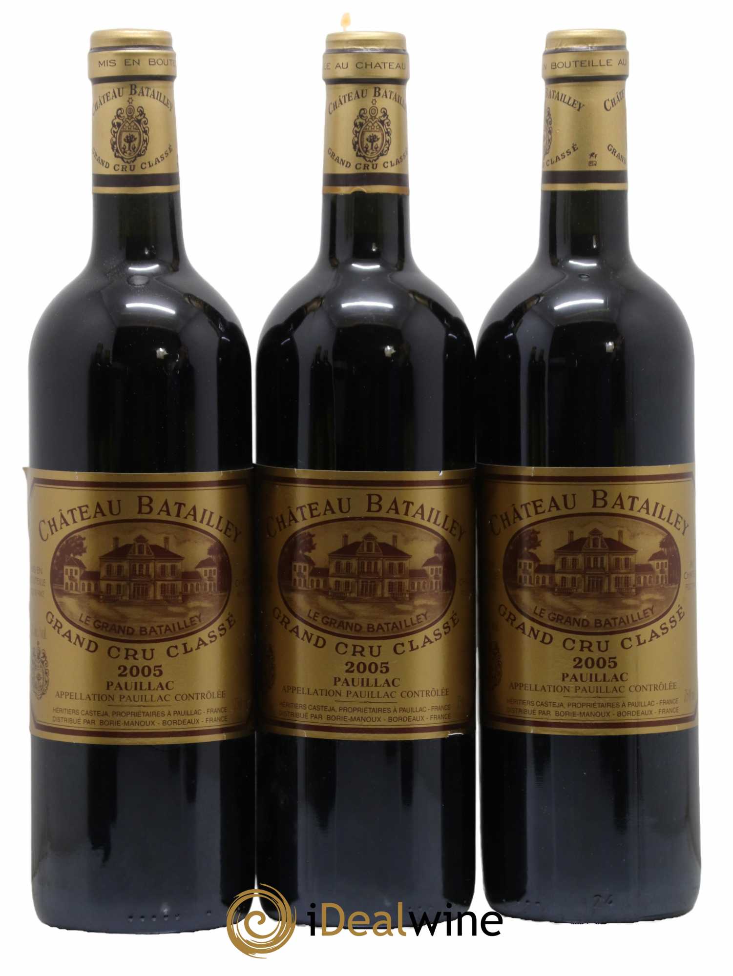 Château Batailley 5ème Grand Cru Classé 2005 - Lot de 6 bouteilles - 2