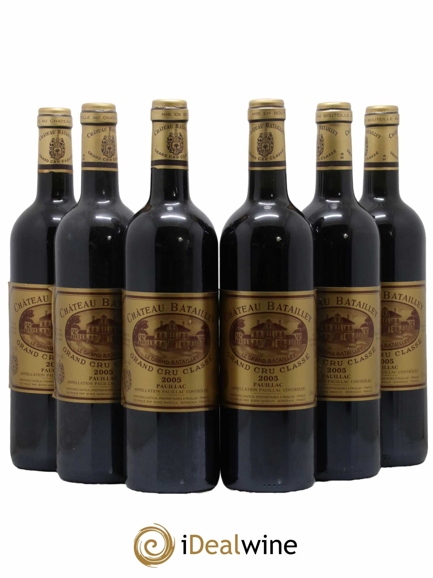 Château Batailley 5ème Grand Cru Classé 2005 - Lot de 6 bouteilles - 0