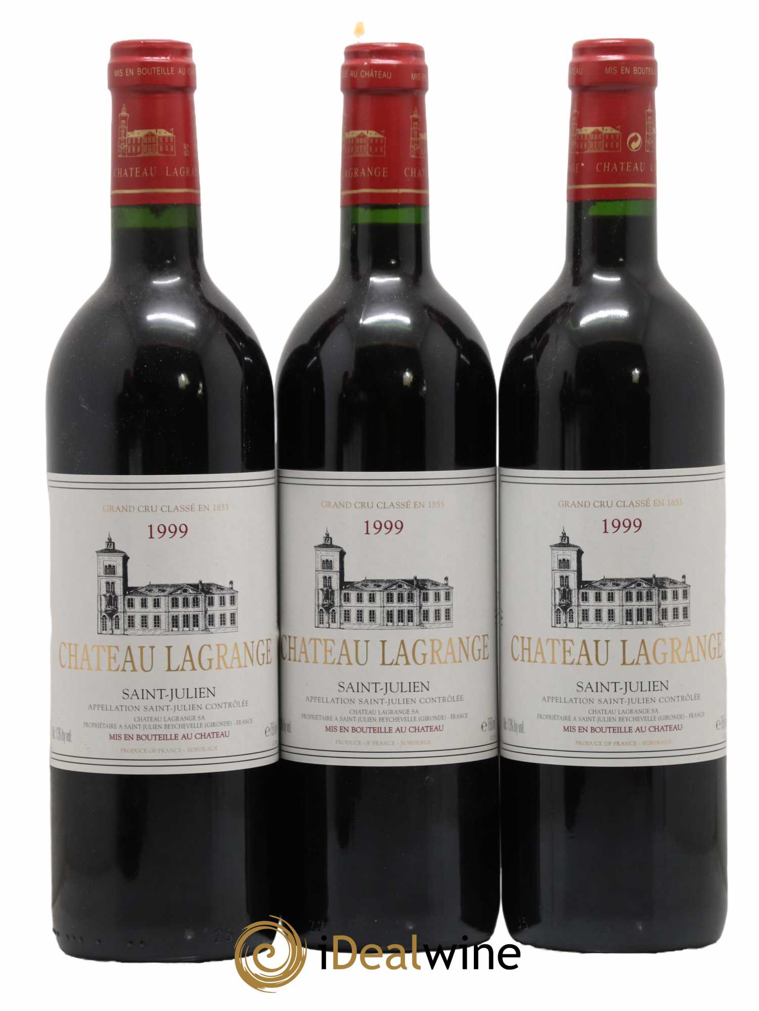 Château Lagrange 3ème Grand Cru Classé  1999 - Posten von 6 Flaschen - 1