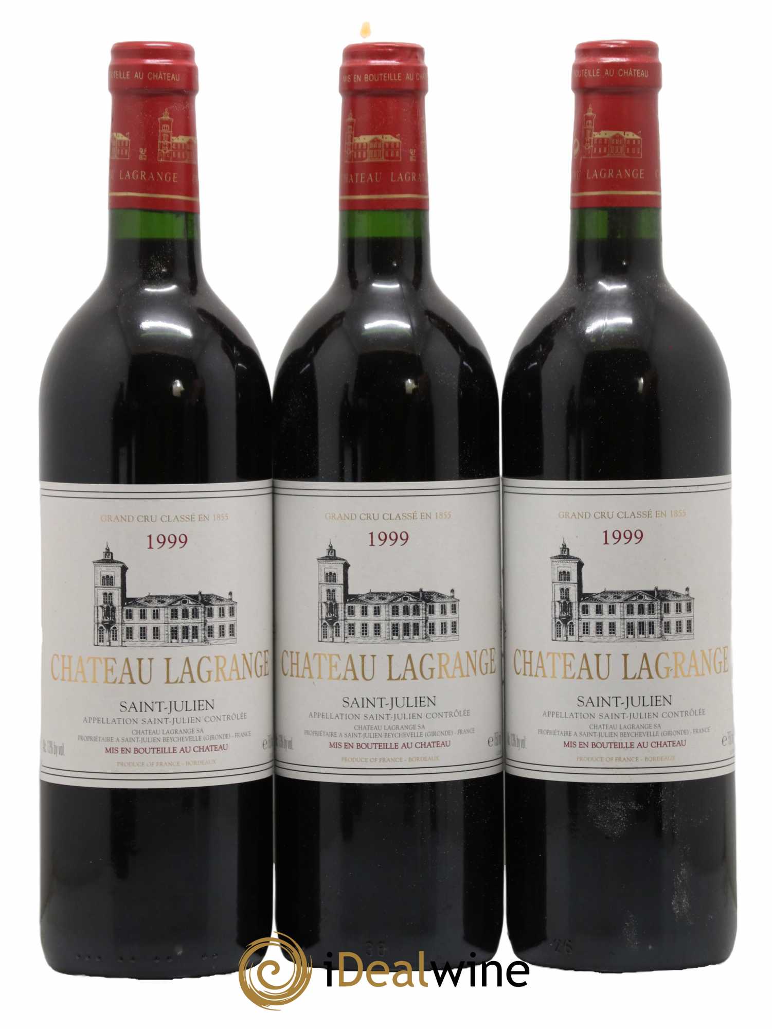 Château Lagrange 3ème Grand Cru Classé  1999 - Posten von 6 Flaschen - 2
