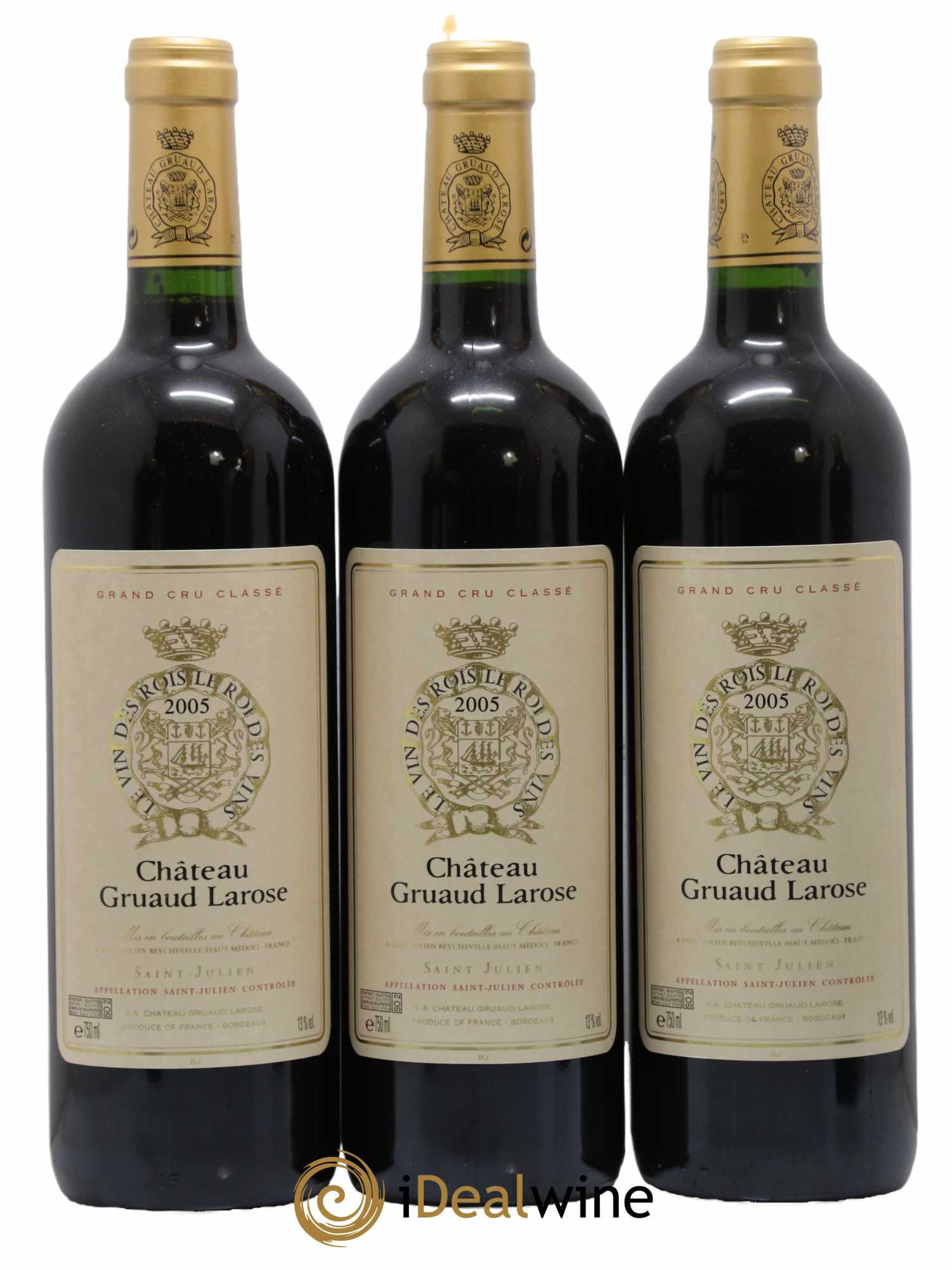 Château Gruaud Larose 2ème Grand Cru Classé 2005 - Lot de 6 bouteilles - 1