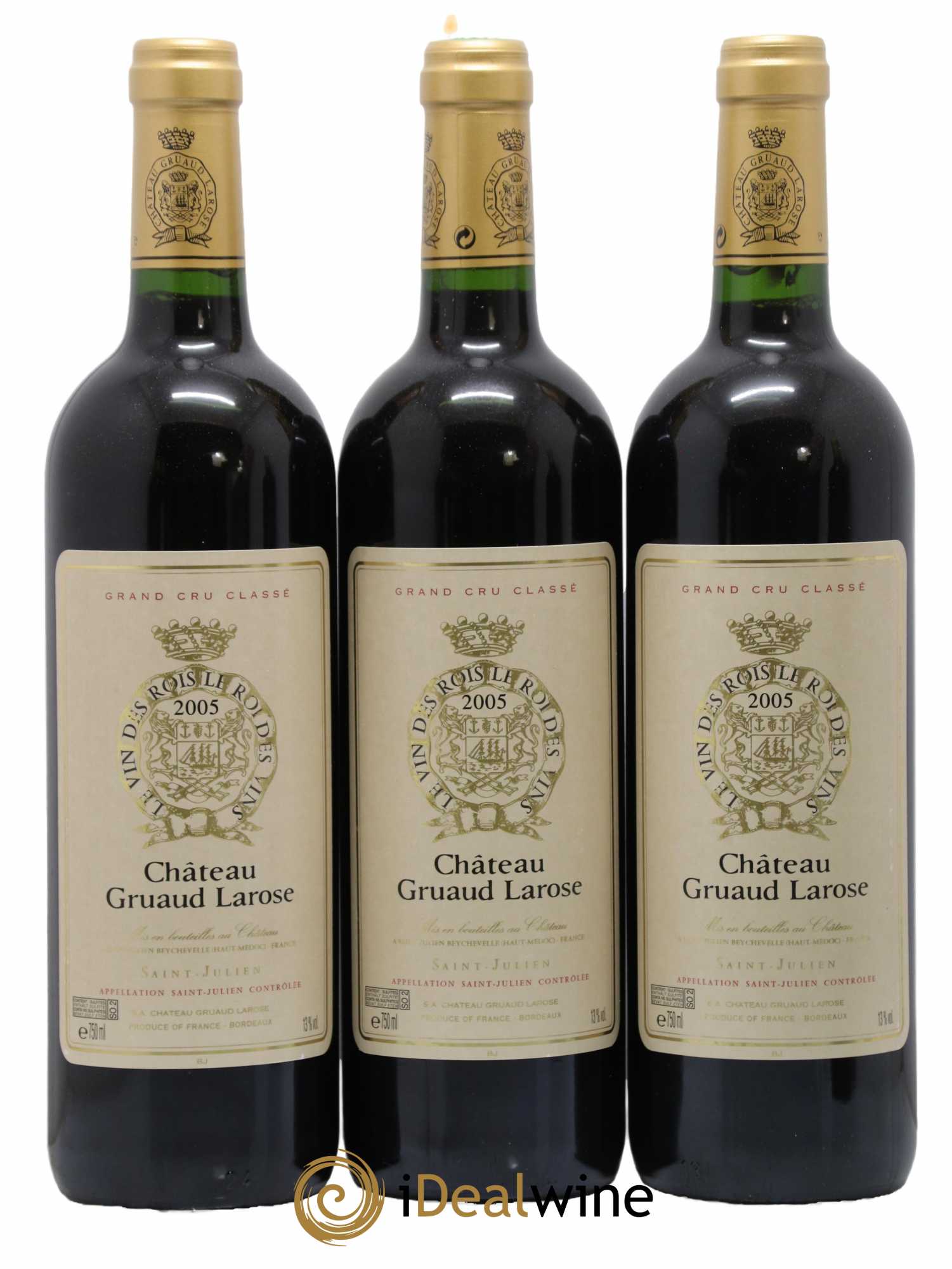 Château Gruaud Larose 2ème Grand Cru Classé 2005 - Lot de 6 bouteilles - 2