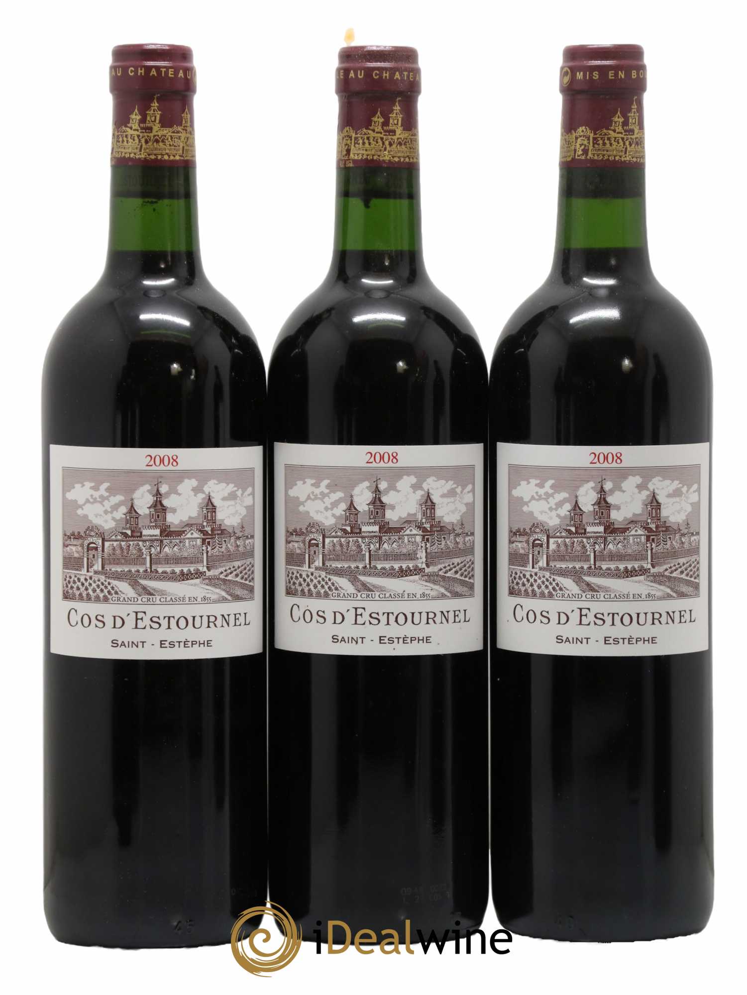 Cos d'Estournel 2ème Grand Cru Classé 2008 - Lot de 6 bouteilles - 2