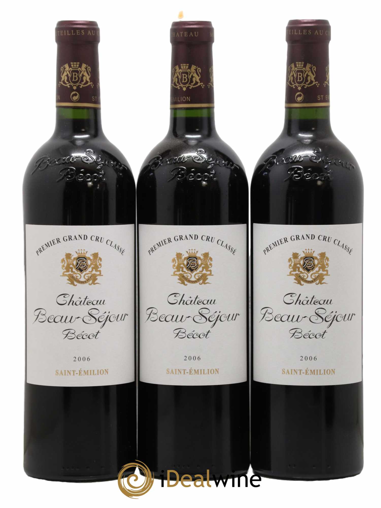 Château Beau-Séjour Bécot 1er Grand Cru Classé B 2006 - Lot de 6 bouteilles - 2