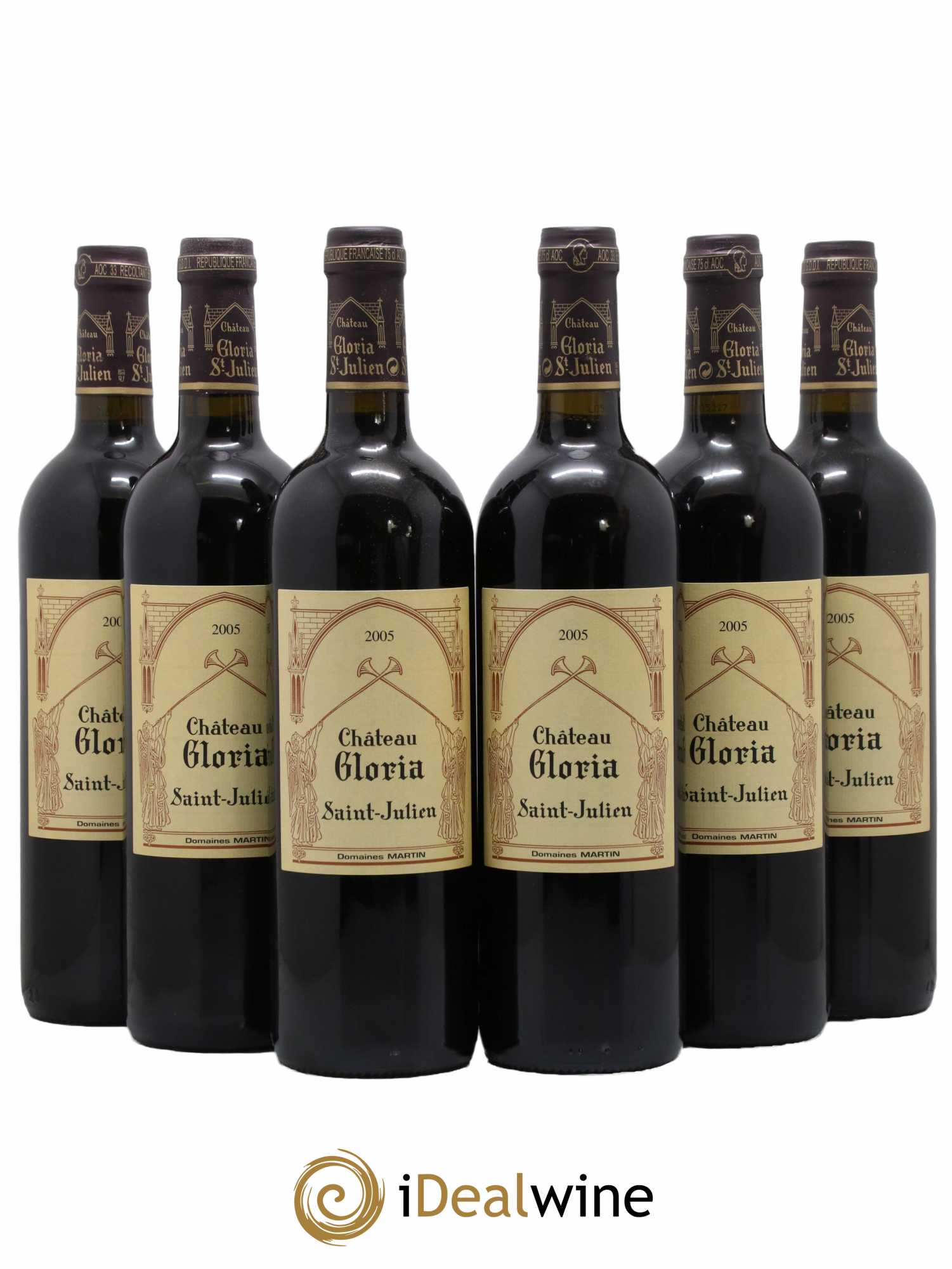 Château Gloria 2005 - Lot de 6 bouteilles - 0