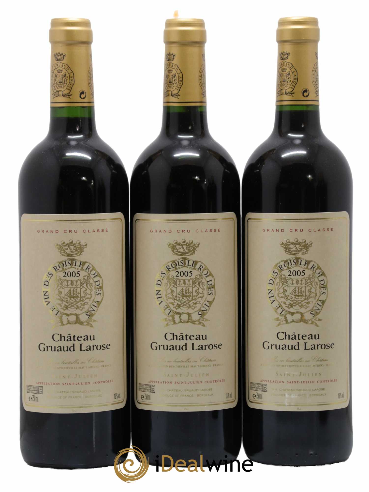 Château Gruaud Larose 2ème Grand Cru Classé 2005 - Lot de 6 bouteilles - 1