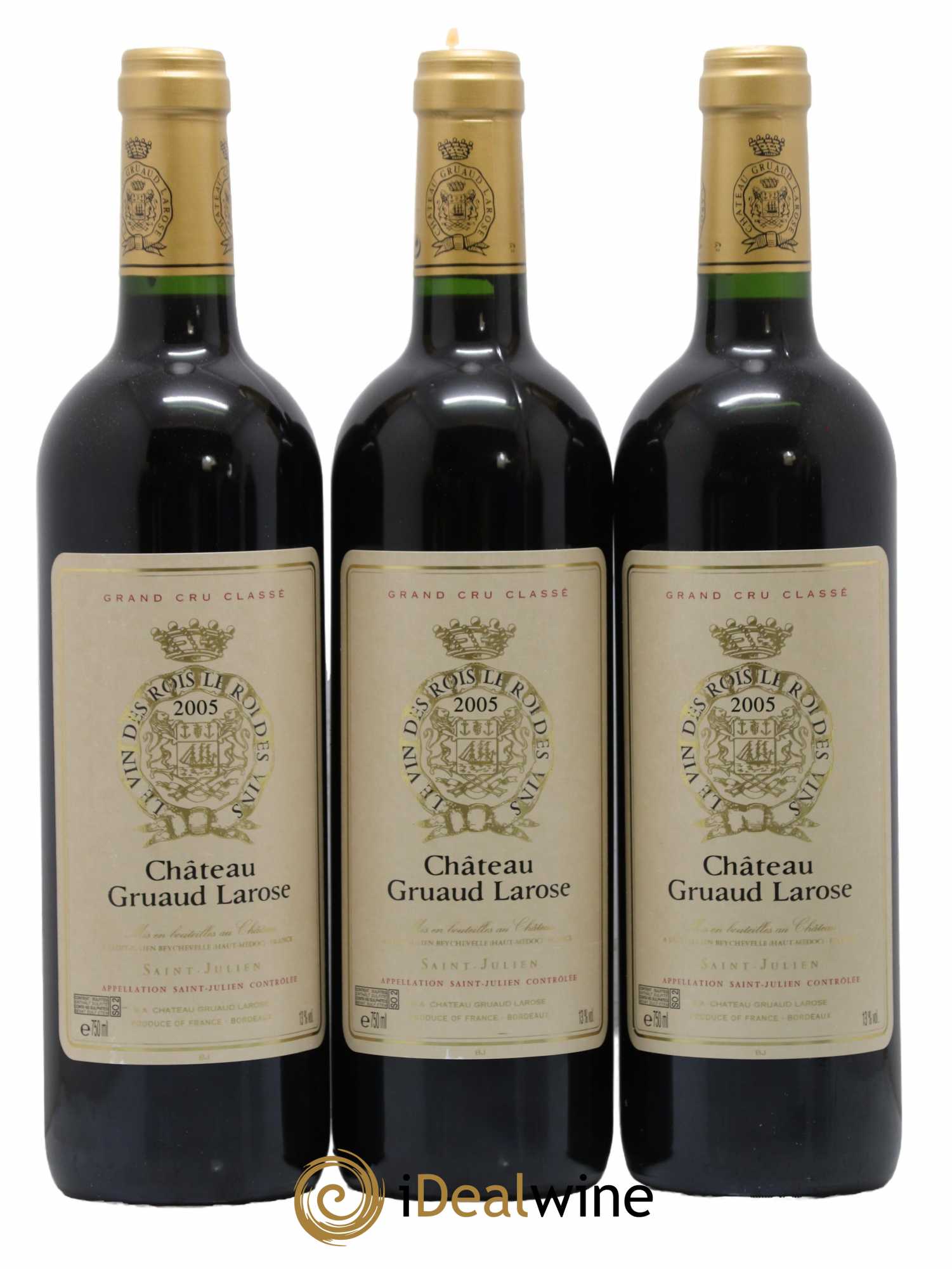 Château Gruaud Larose 2ème Grand Cru Classé 2005 - Lot de 6 bouteilles - 2
