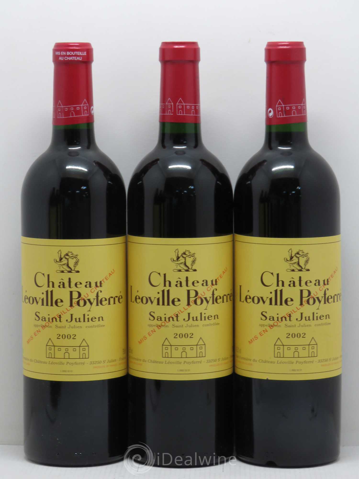 Château Léoville Poyferré 2ème Grand Cru Classé 2002 - Lot de 6 bouteilles - 2