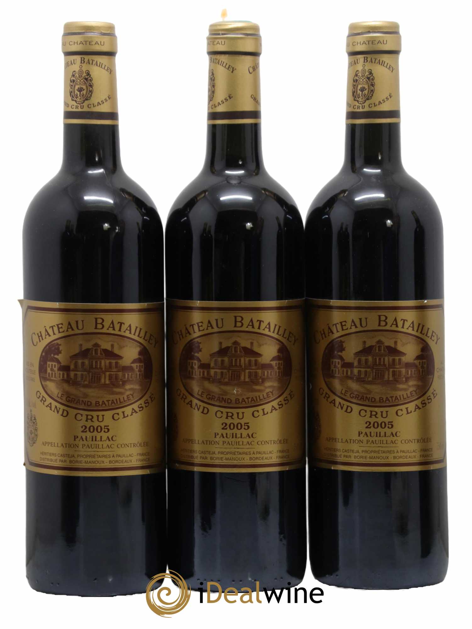 Château Batailley 5ème Grand Cru Classé 2005 - Lot de 6 bouteilles - 1