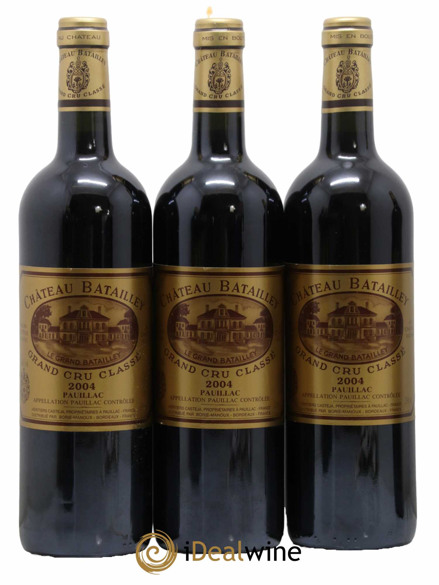 Château Batailley 5ème Grand Cru Classé 2004 - Lot de 6 bouteilles - 1