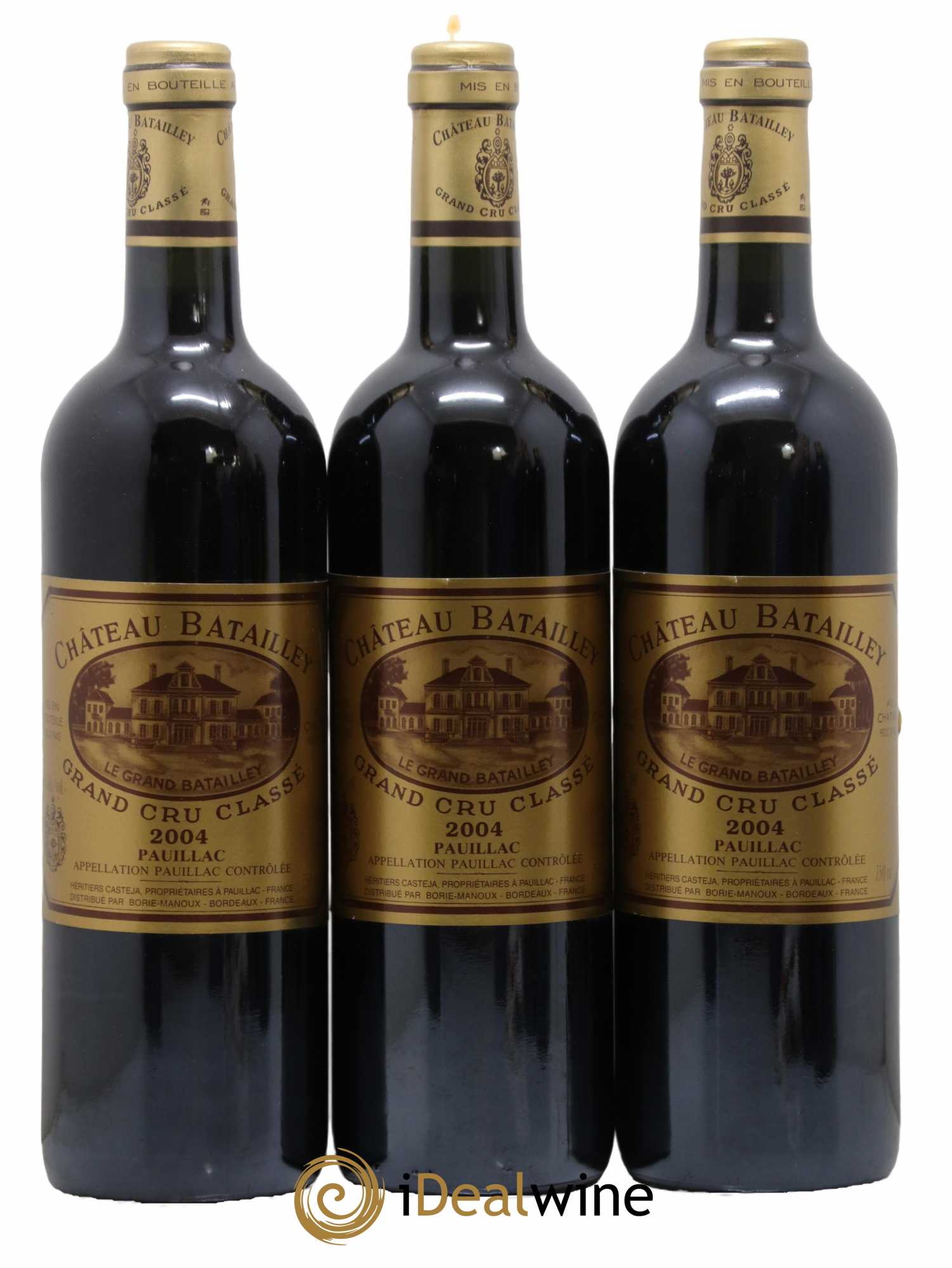 Château Batailley 5ème Grand Cru Classé 2004 - Lot de 6 bouteilles - 2