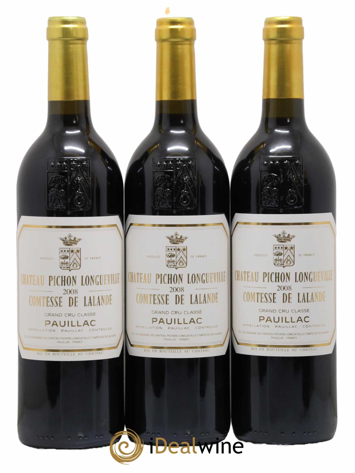 Château Pichon Longueville Comtesse de Lalande 2ème Grand Cru Classé 2008 - Lot de 6 bouteilles - 2