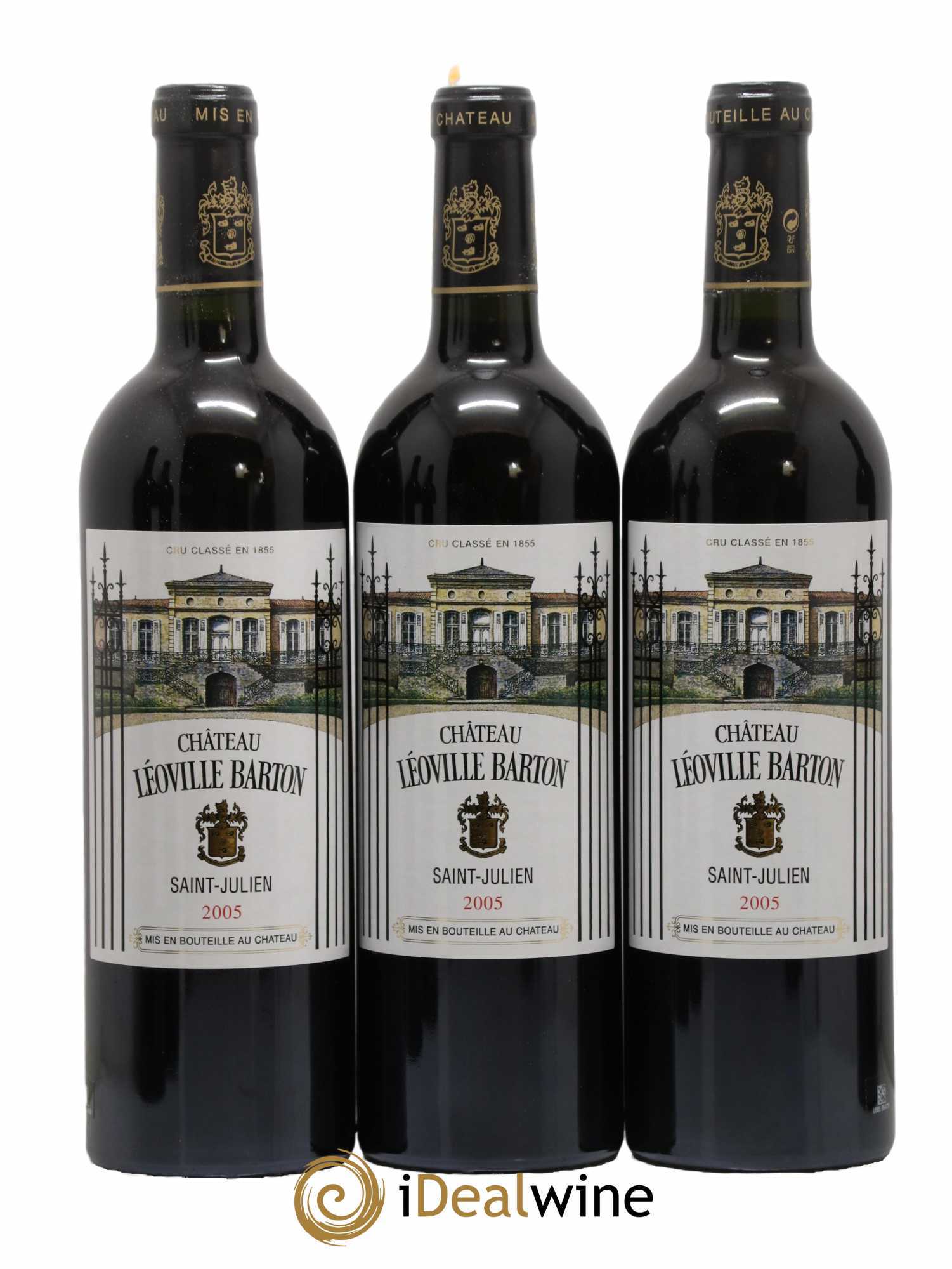 Château Léoville Barton 2ème Grand Cru Classé 2005 - Lot de 6 bouteilles - 1