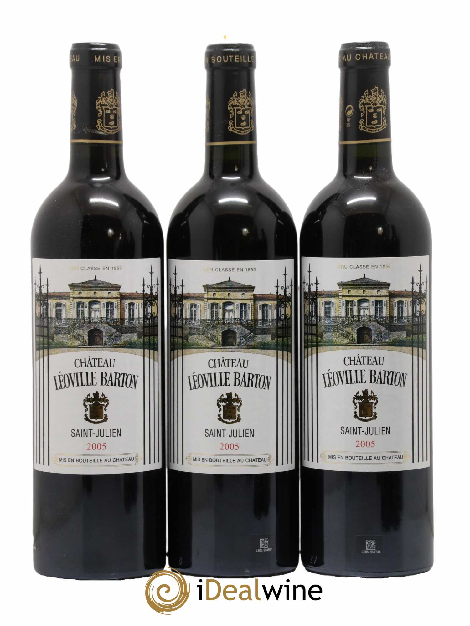 Château Léoville Barton 2ème Grand Cru Classé 2005 - Lot de 6 bouteilles - 2