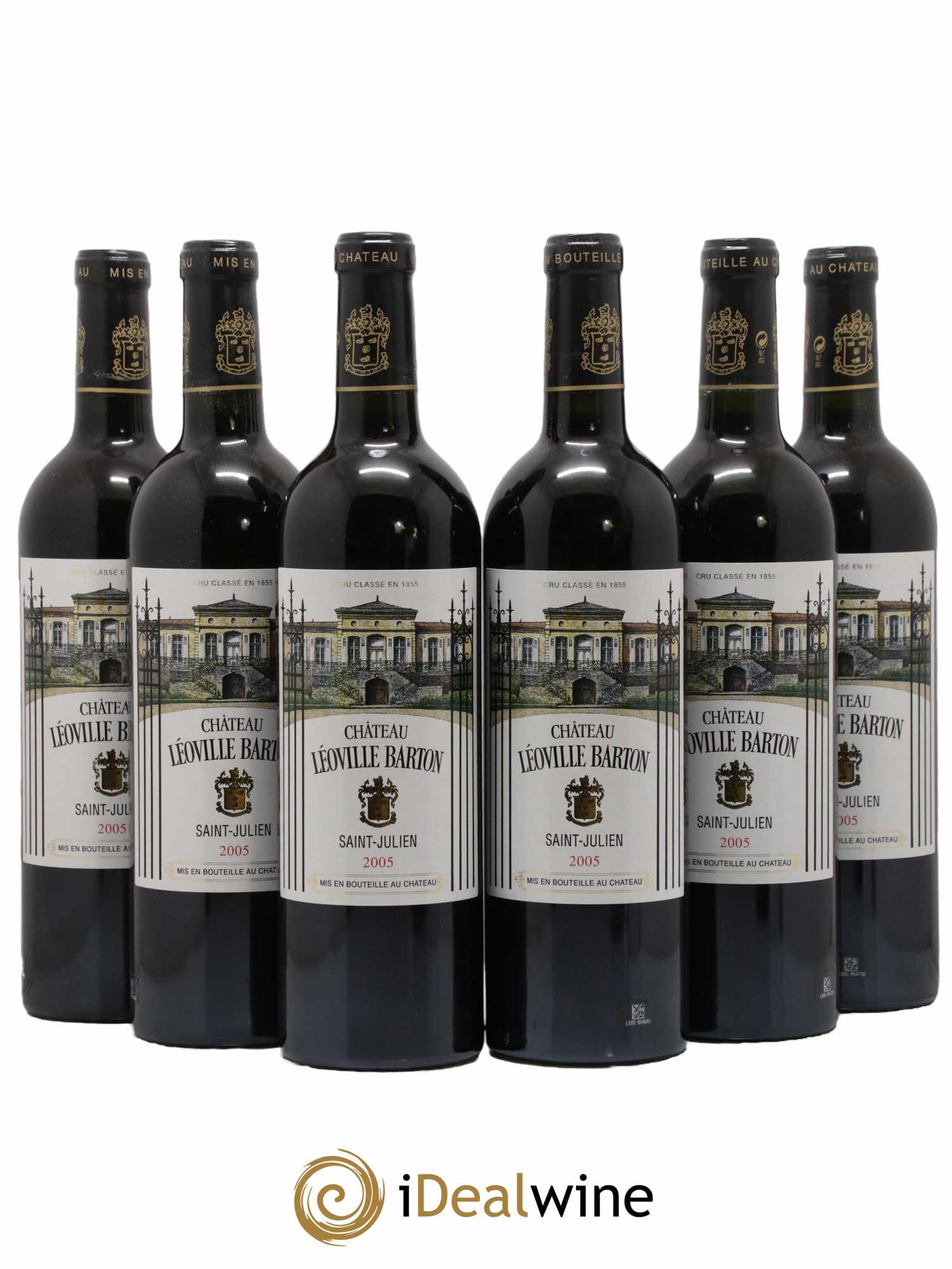 Château Léoville Barton 2ème Grand Cru Classé 2005 - Lot de 6 bouteilles - 0