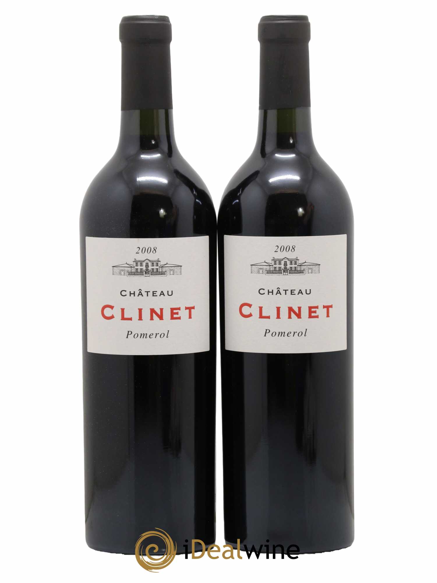 Château Clinet 2008 - Posten von 2 Flaschen - 0