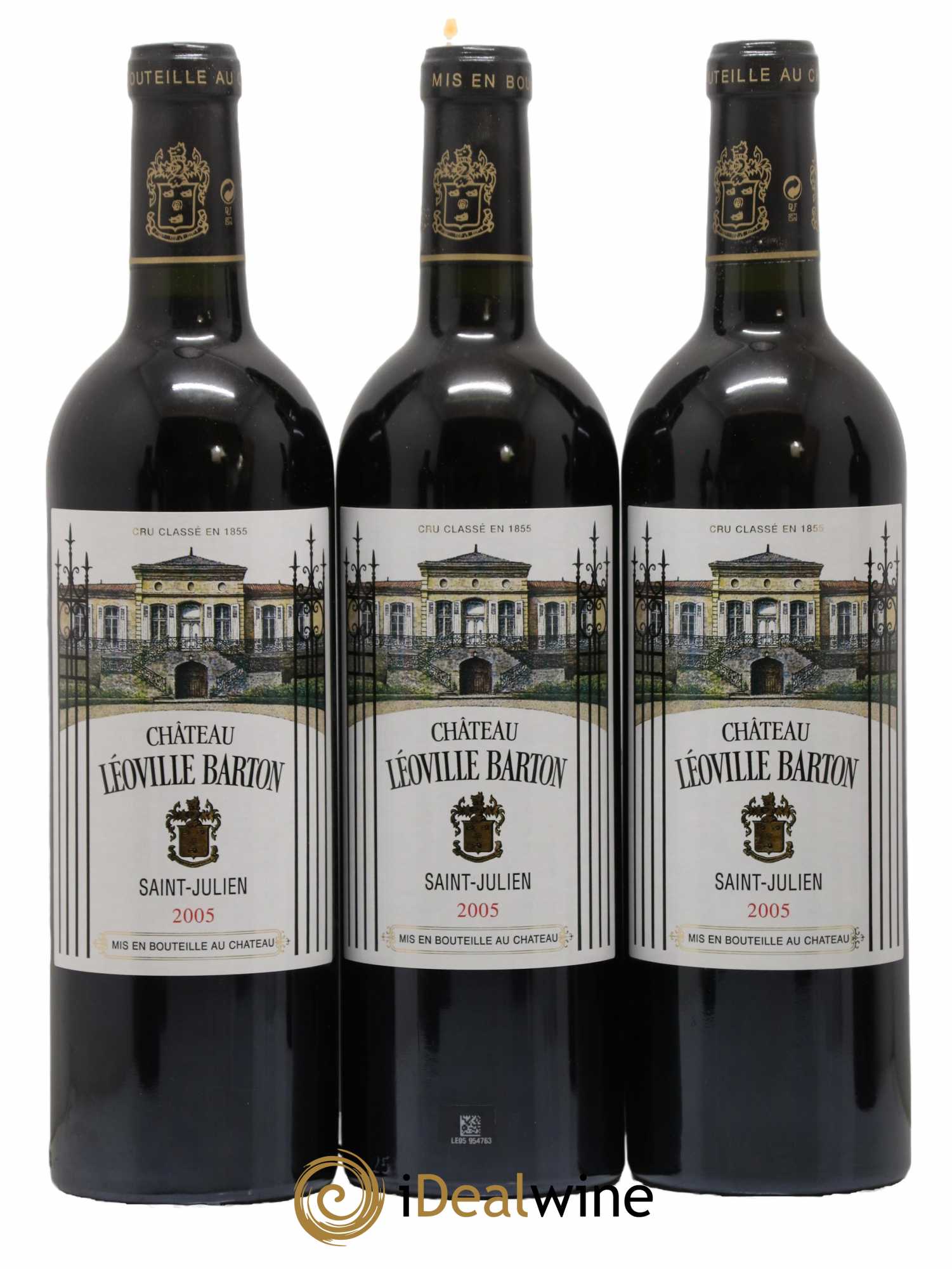 Château Léoville Barton 2ème Grand Cru Classé 2005 - Lot de 6 bouteilles - 1