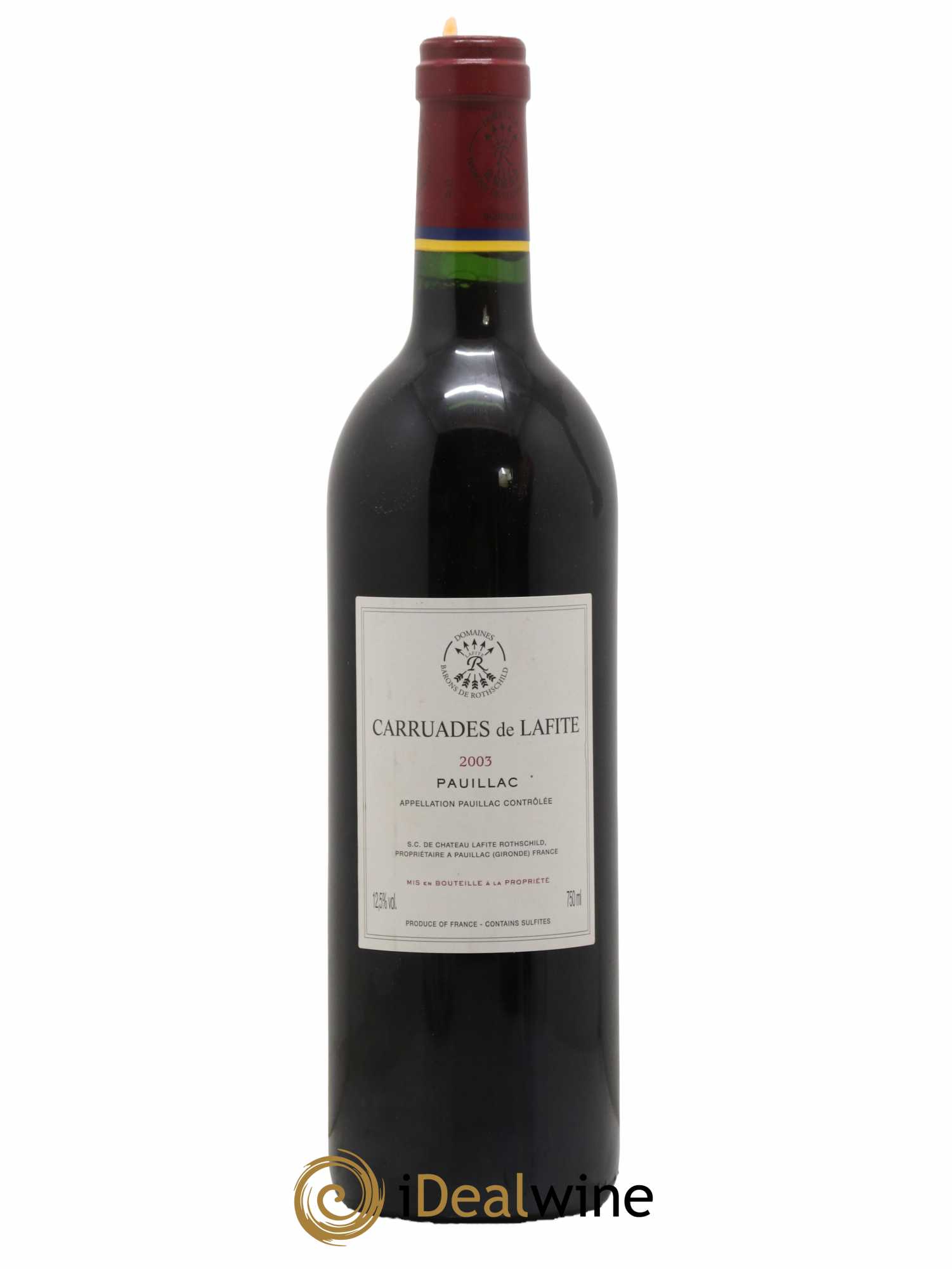 Carruades de Lafite Rothschild Second Vin  2003 - Lot of 1 bottle - 1