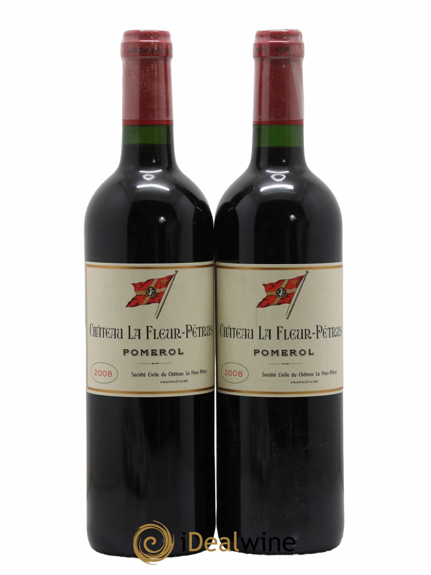 Château la Fleur Petrus 2008 - Lot de 2 bouteilles - 0