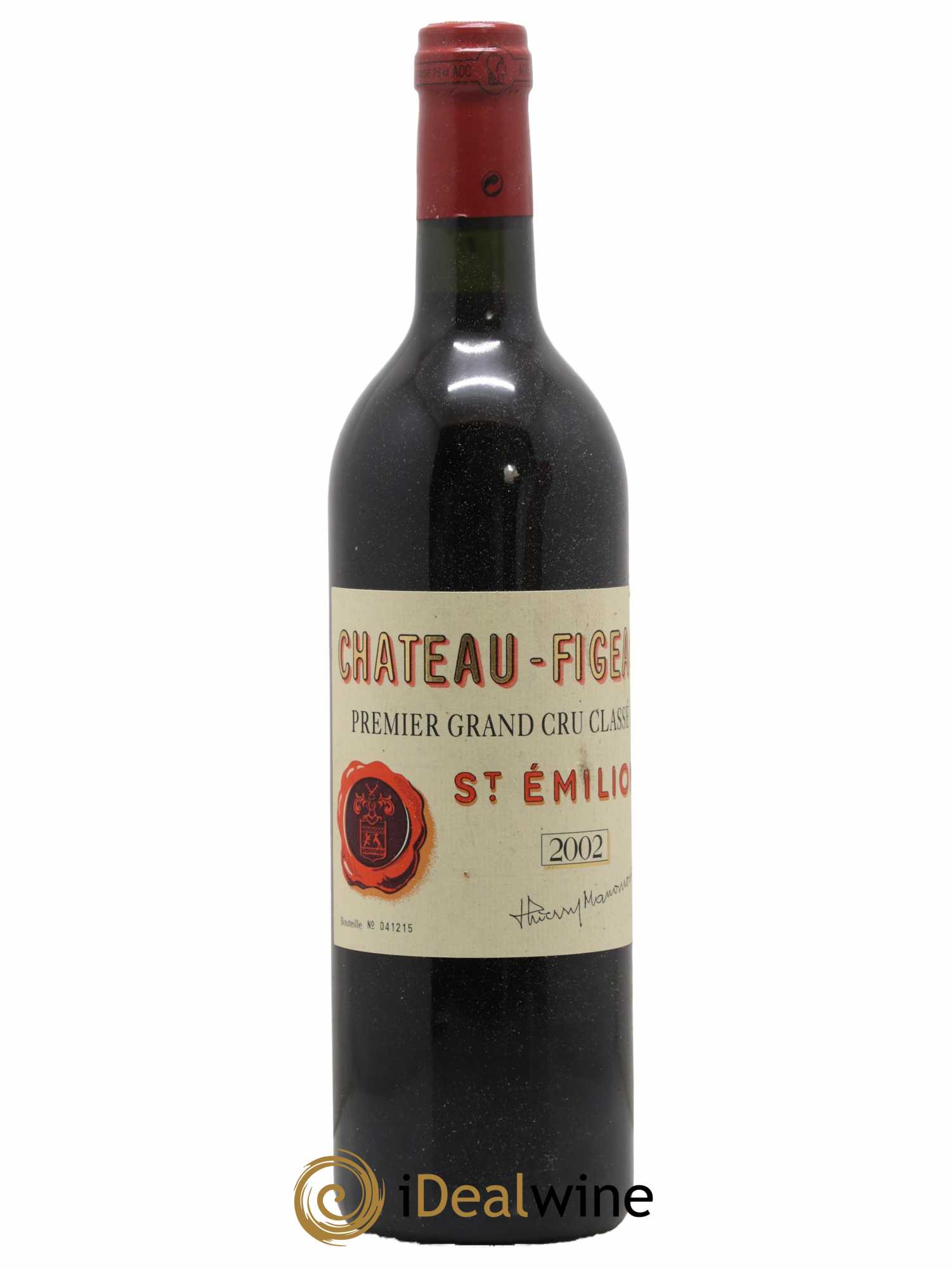 Château Figeac 1er Grand Cru Classé A 2002 - Lot de 1 bouteille - 0