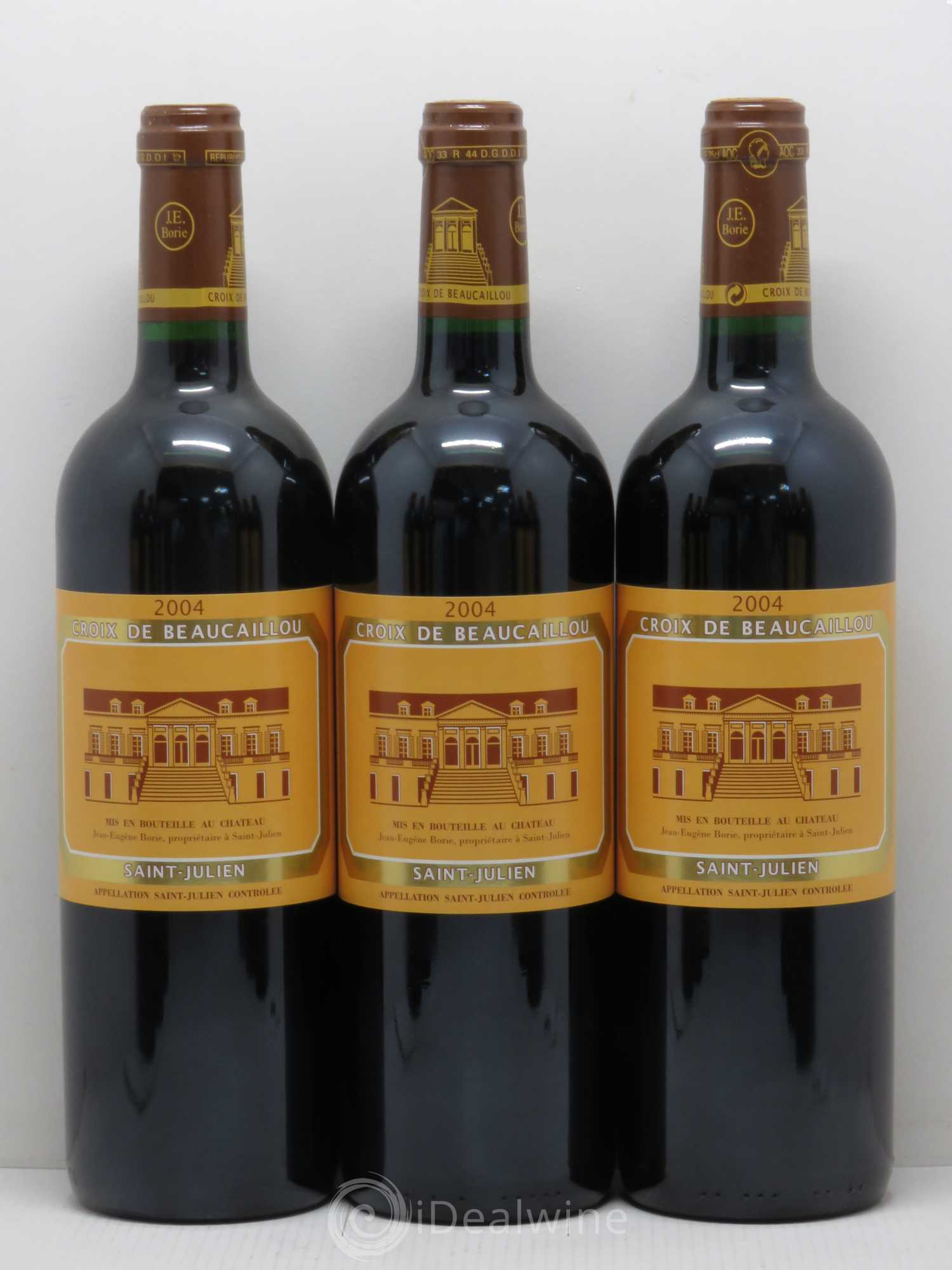 La Croix de Beaucaillou Second Vin 2004 - Lot de 12 bouteilles - 1
