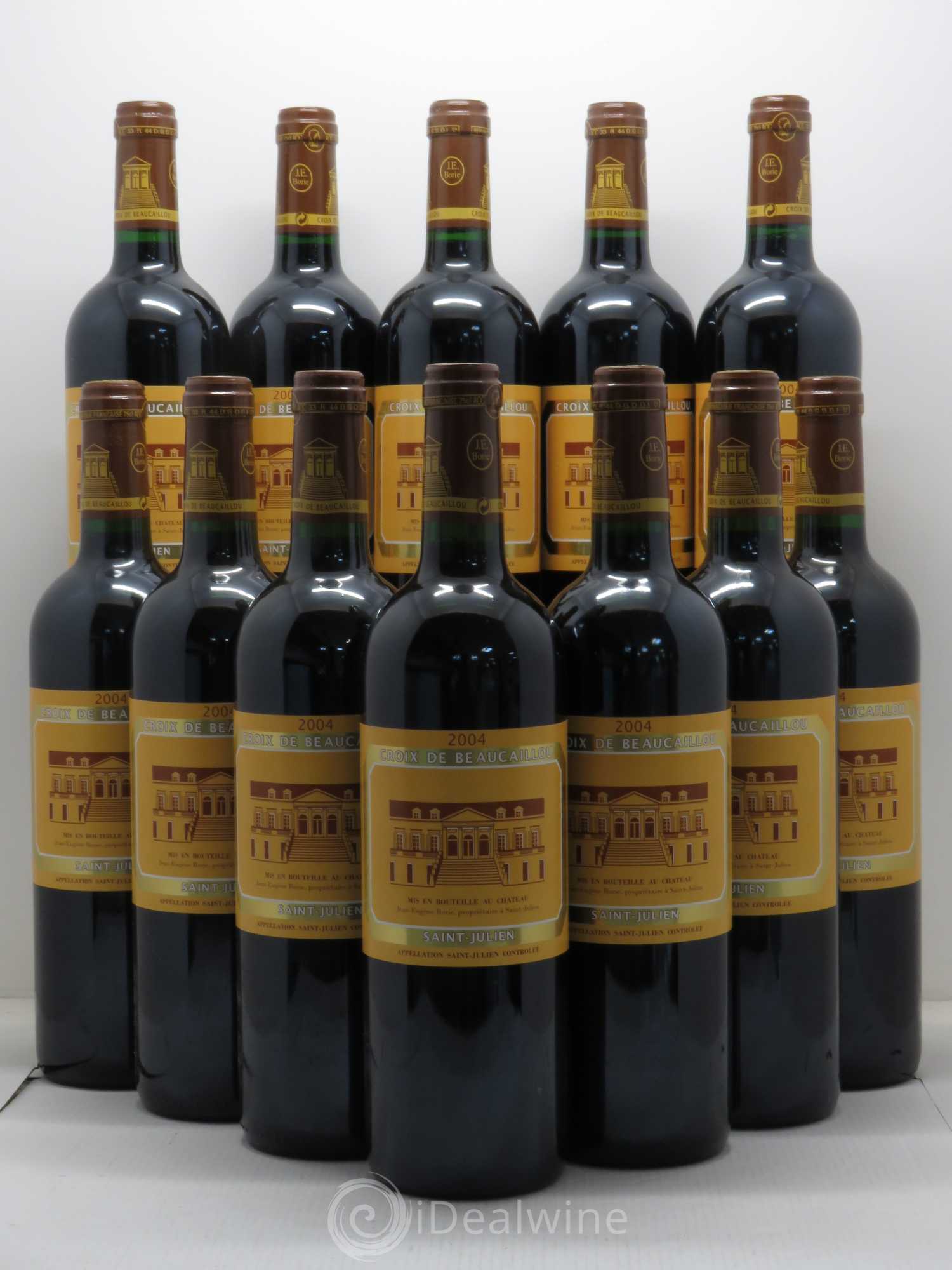 La Croix de Beaucaillou Second Vin 2004 - Lot de 12 bouteilles - 0