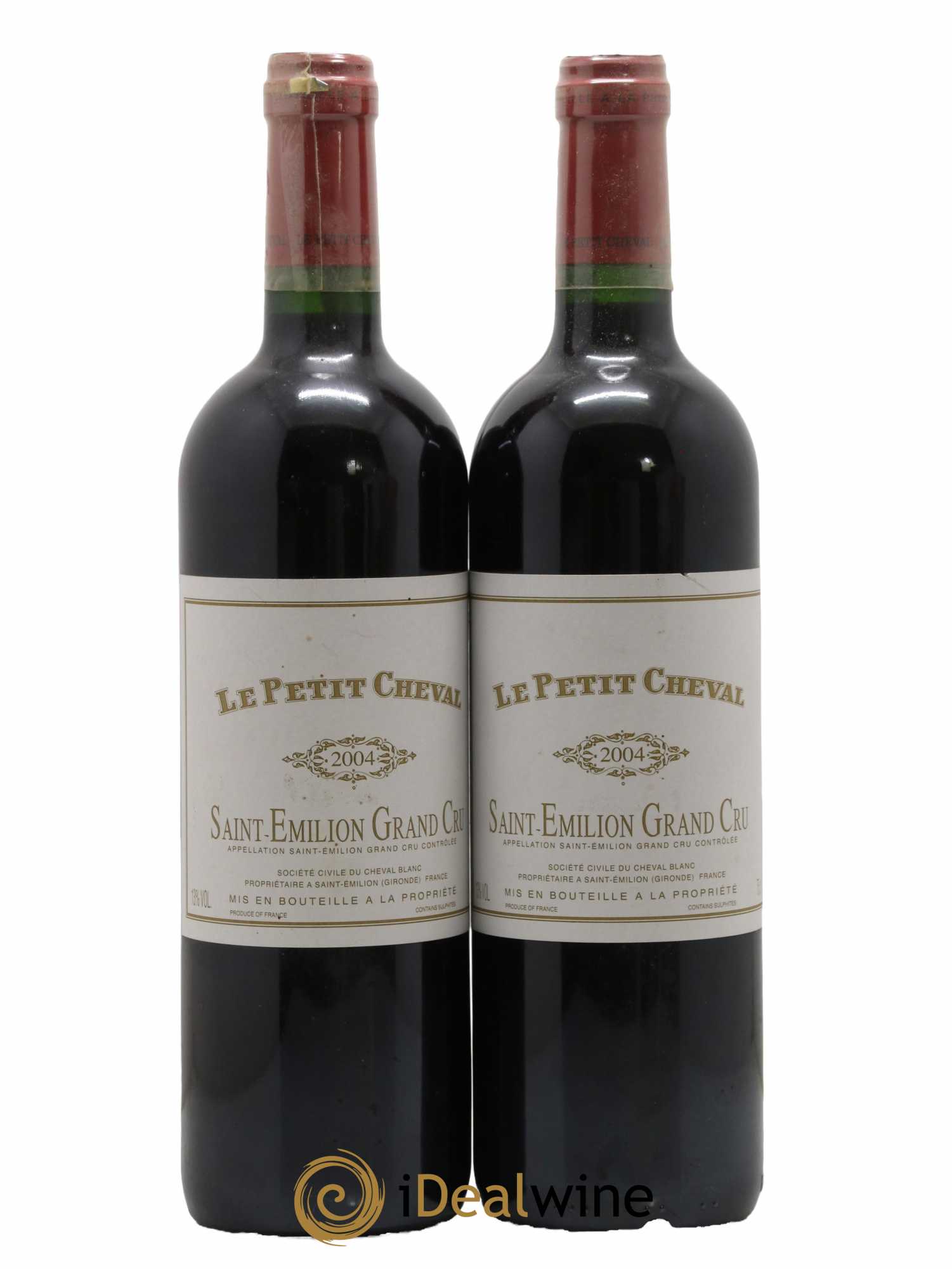 Le Petit Cheval Second Vin 2004 - Lot de 2 bouteilles - 0
