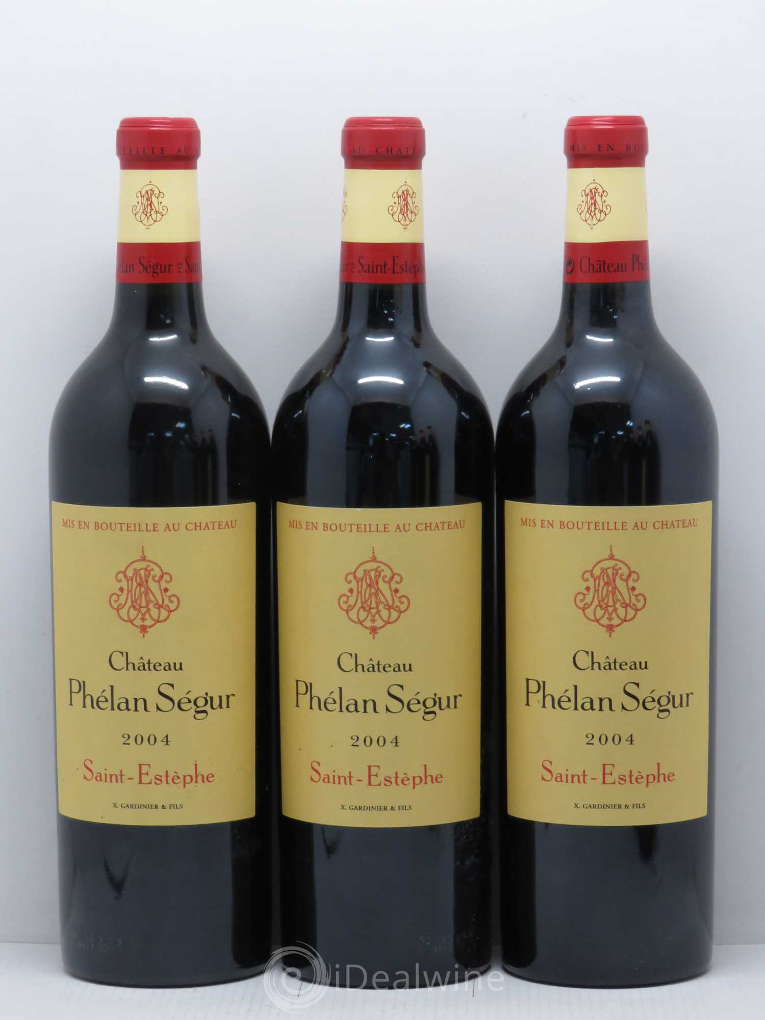 Château Phélan Ségur 2004 - Lot de 6 bouteilles - 1