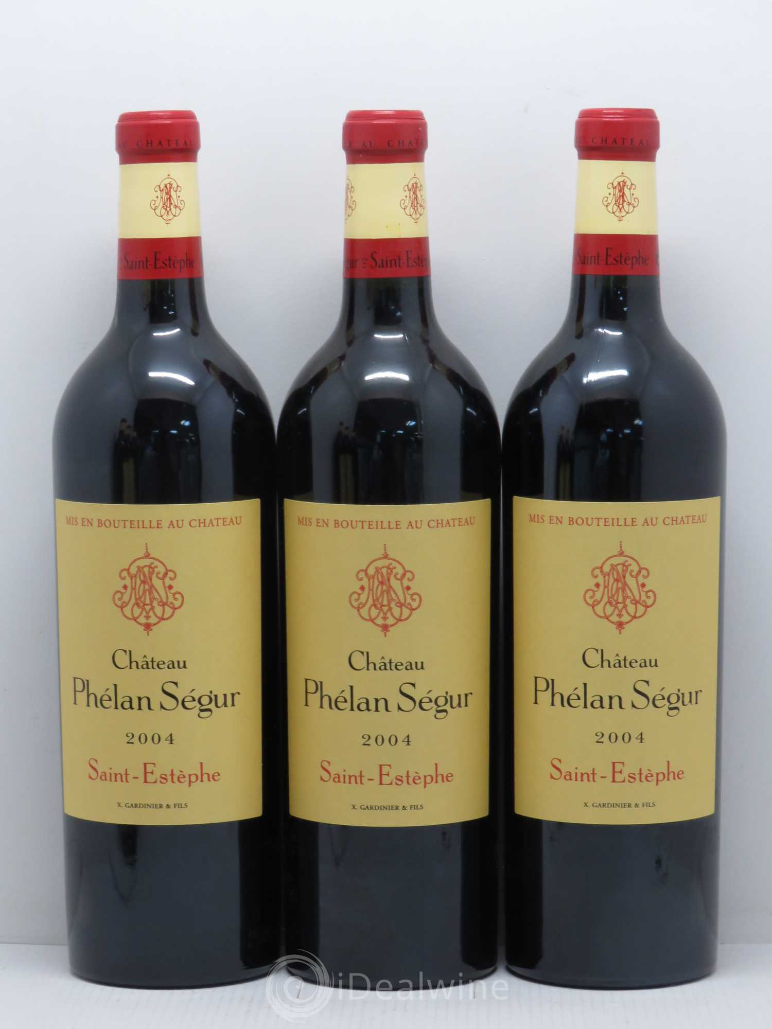 Château Phélan Ségur 2004 - Lot de 6 bouteilles - 2