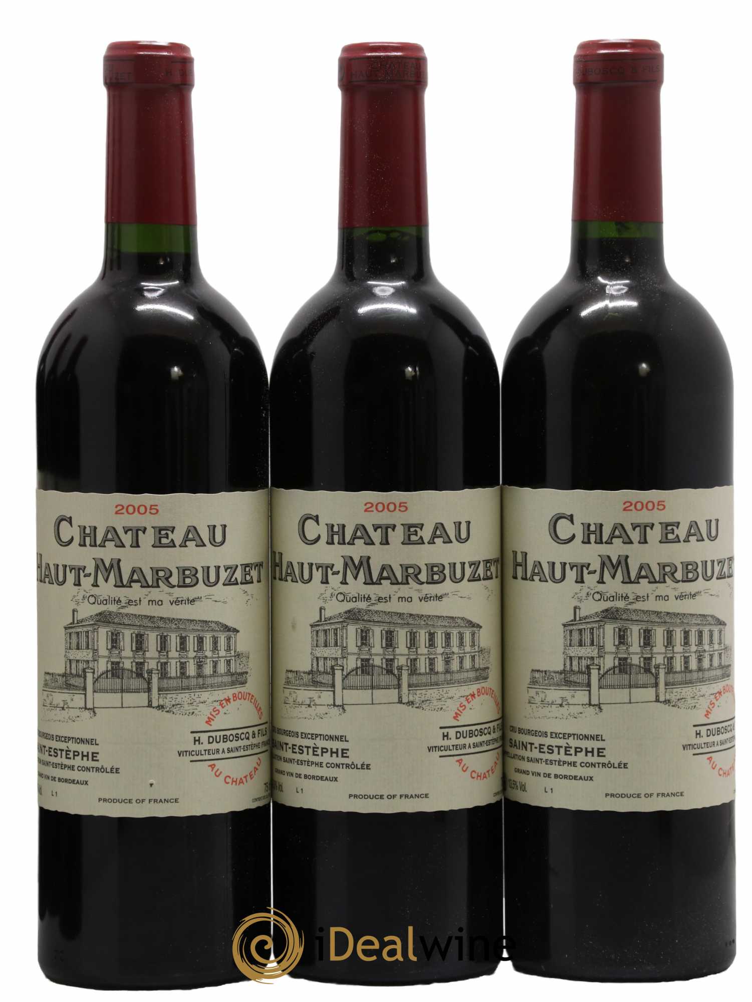 Château Haut Marbuzet 2005 - Lot de 6 bouteilles - 2
