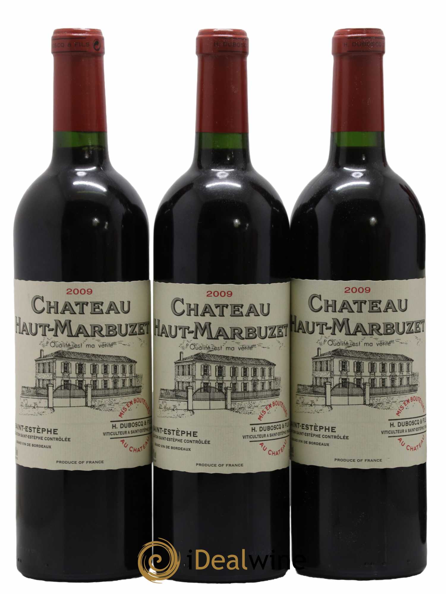 Château Haut Marbuzet 2009 - Lot de 6 bouteilles - 2