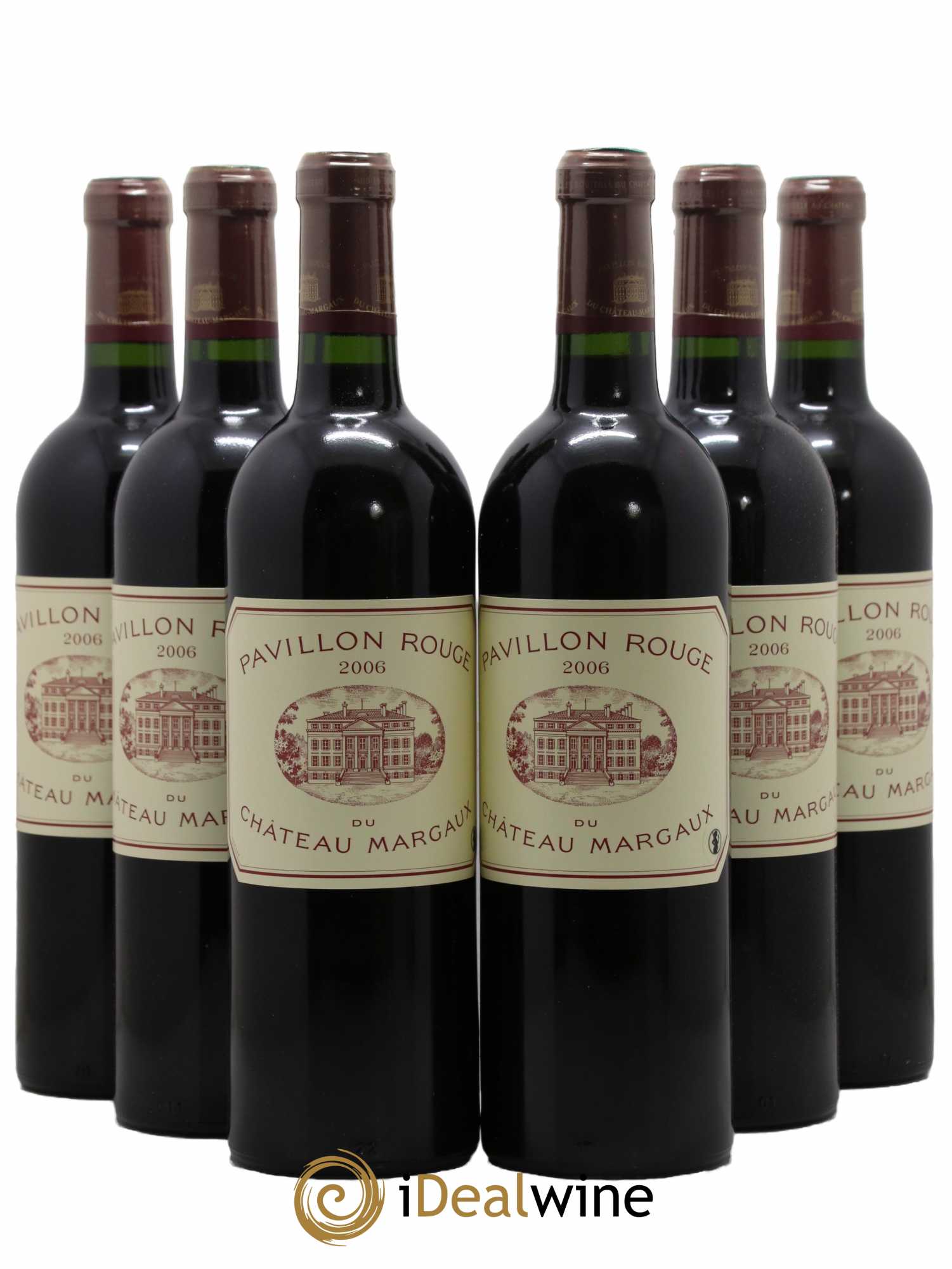 Pavillon Rouge du Château Margaux Second Vin 2006 - Lot de 6 bouteilles - 0