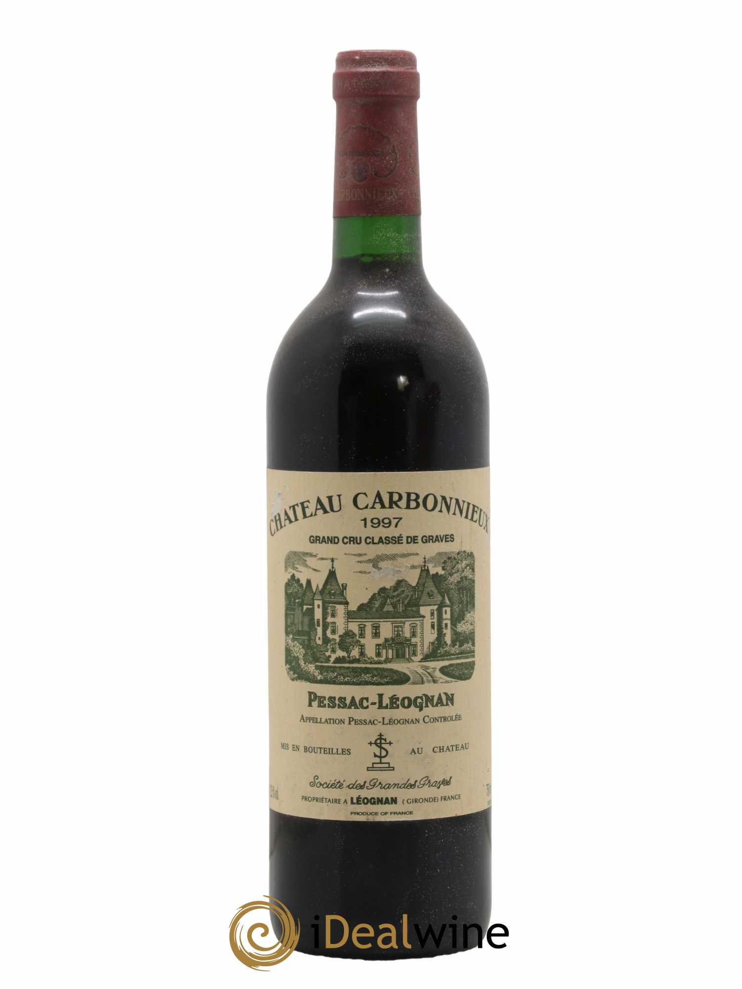 Château Carbonnieux Cru Classé de Graves 1997 - Lot de 1 bouteille - 0