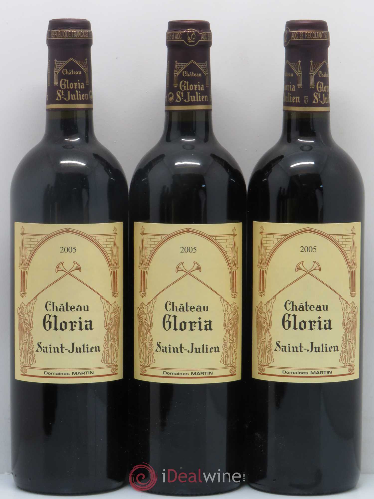 Château Gloria 2005 - Lot de 6 bouteilles - 1