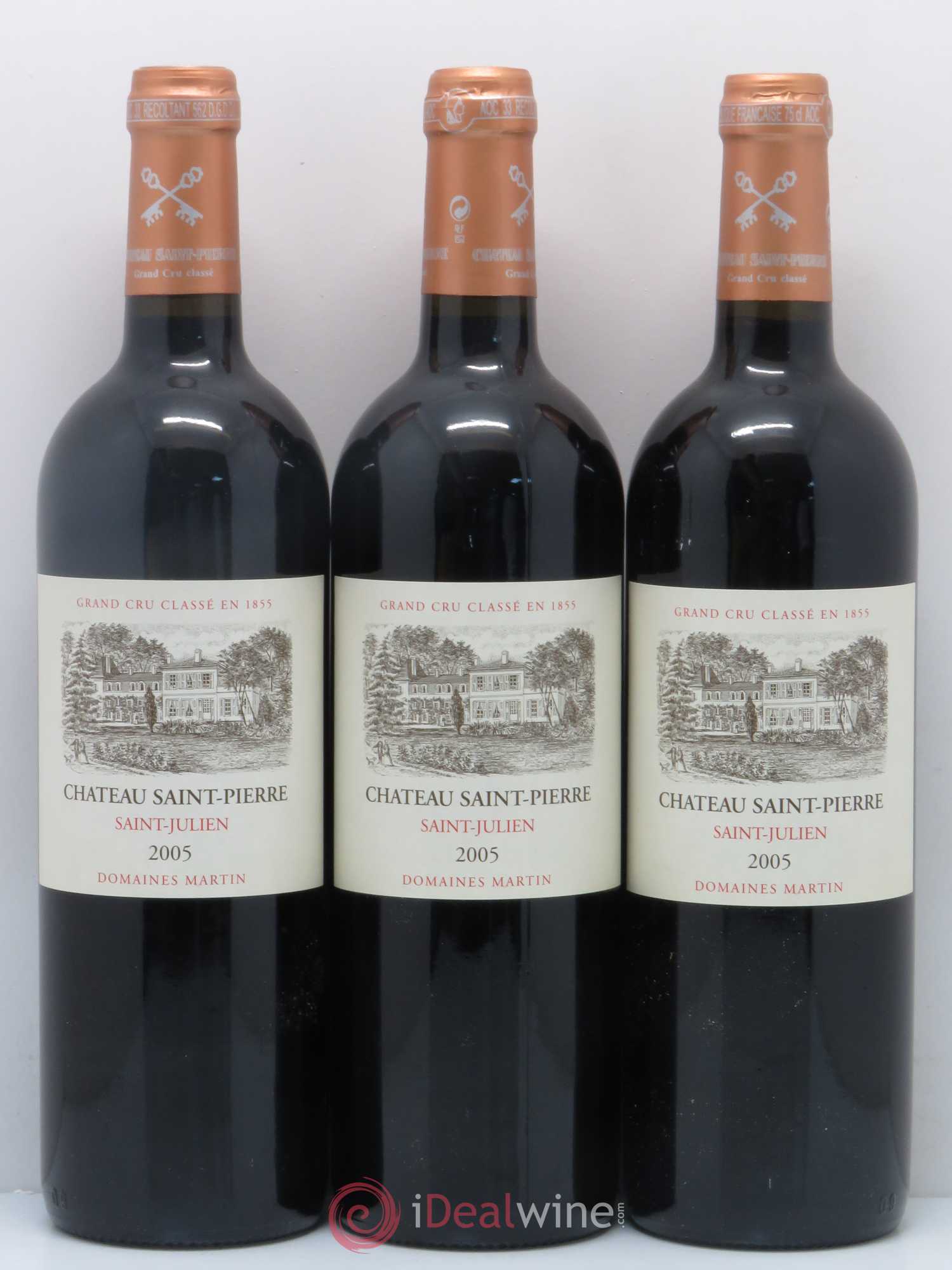 Château Saint-Pierre 4ème Grand Cru Classé 2005 - Lot de 6 bouteilles - 2