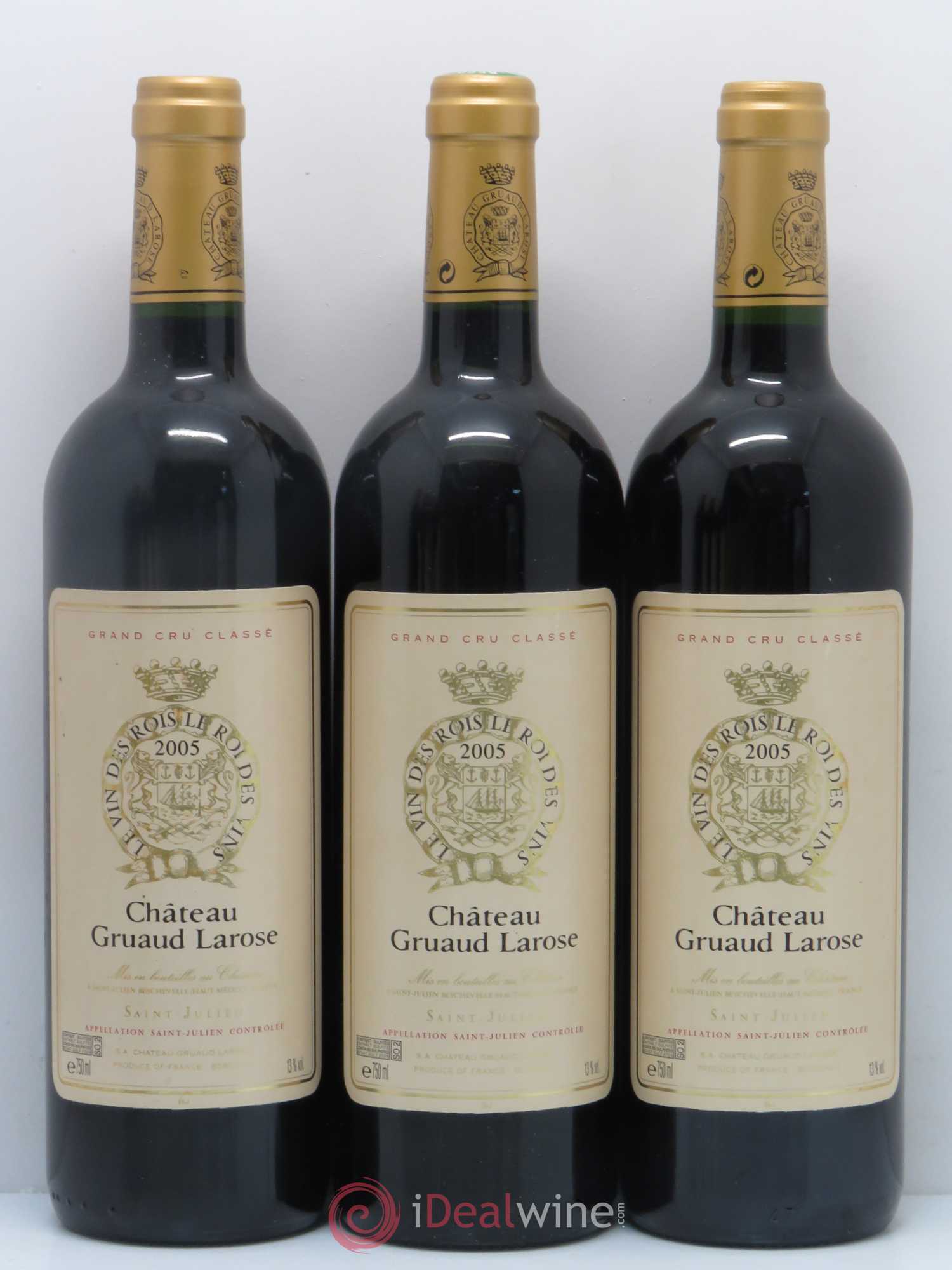 Château Gruaud Larose 2ème Grand Cru Classé 2005 - Lot de 6 bouteilles - 1