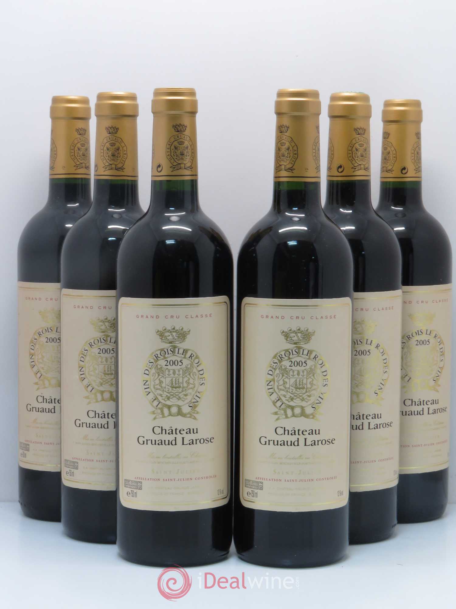 Château Gruaud Larose 2ème Grand Cru Classé 2005 - Lot de 6 bouteilles - 0