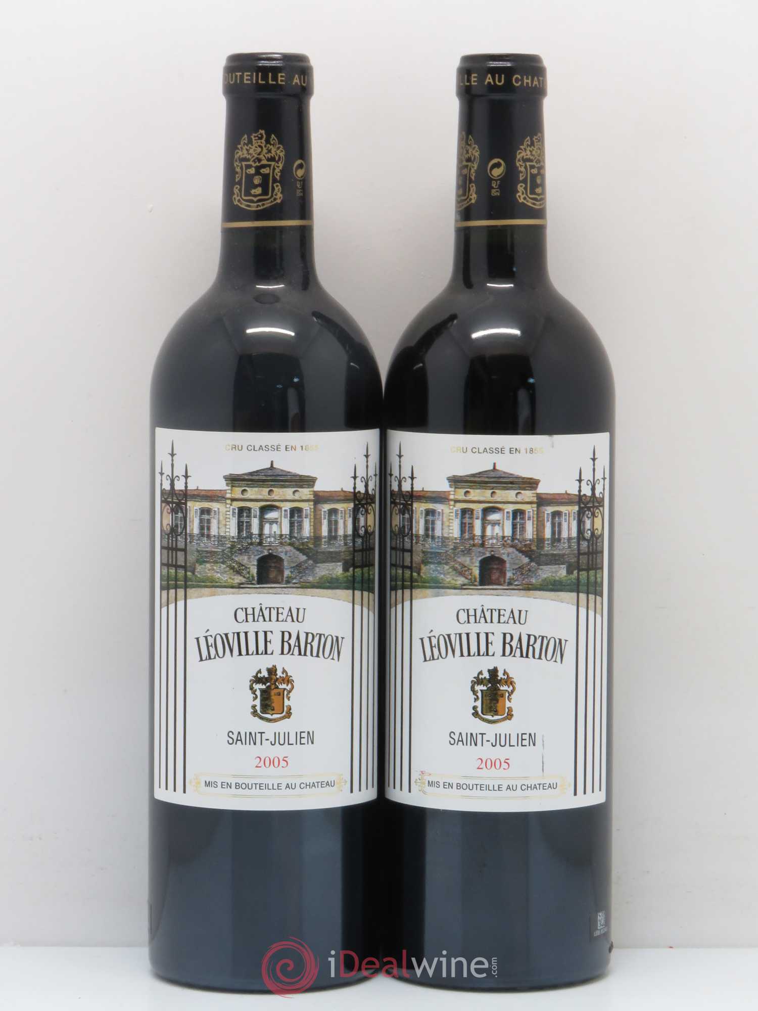 Château Léoville Barton 2ème Grand Cru Classé 2005 - Lot de 5 bouteilles - 2