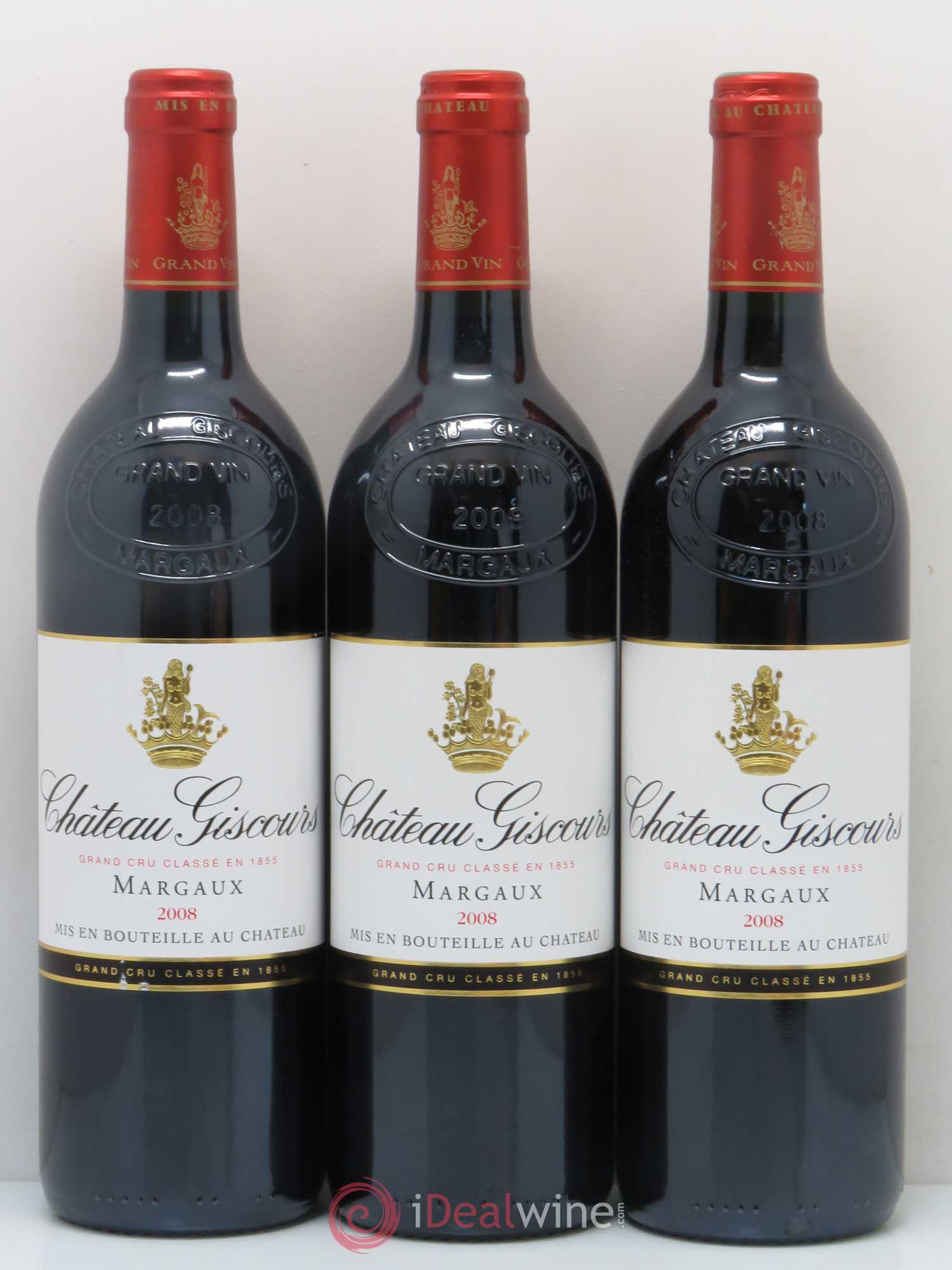 Château Giscours 3ème Grand Cru Classé 2008 - Lot de 6 bouteilles - 2