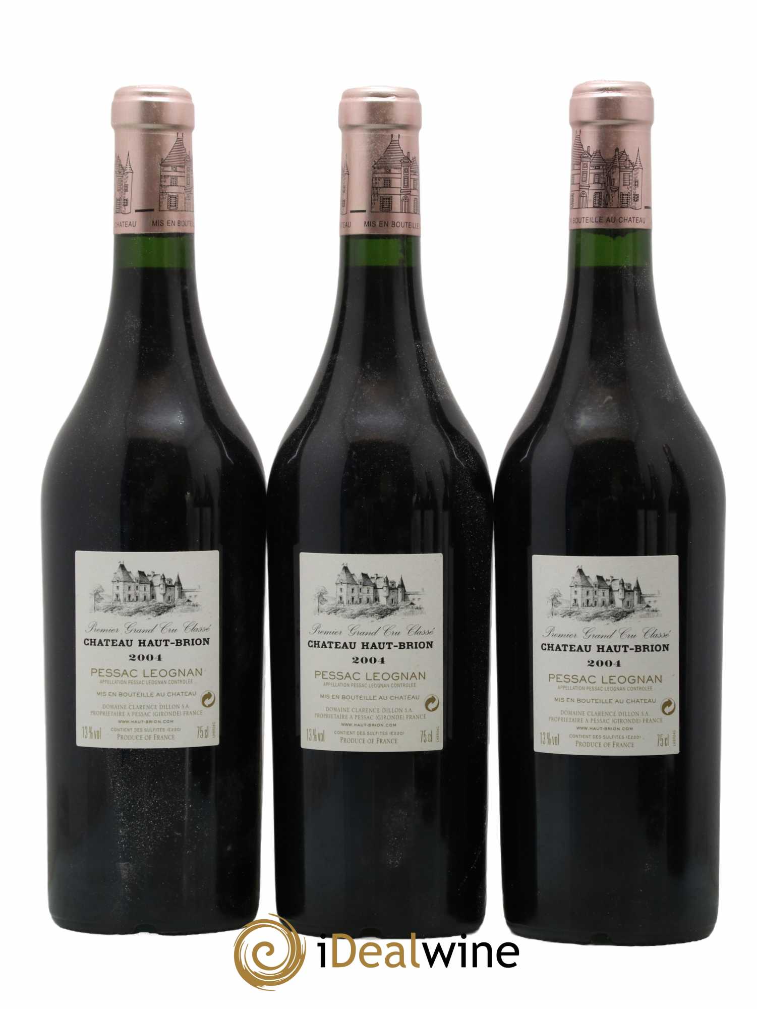 Château Haut Brion 1er Grand Cru Classé 2004 - Lot de 6 bouteilles - 2