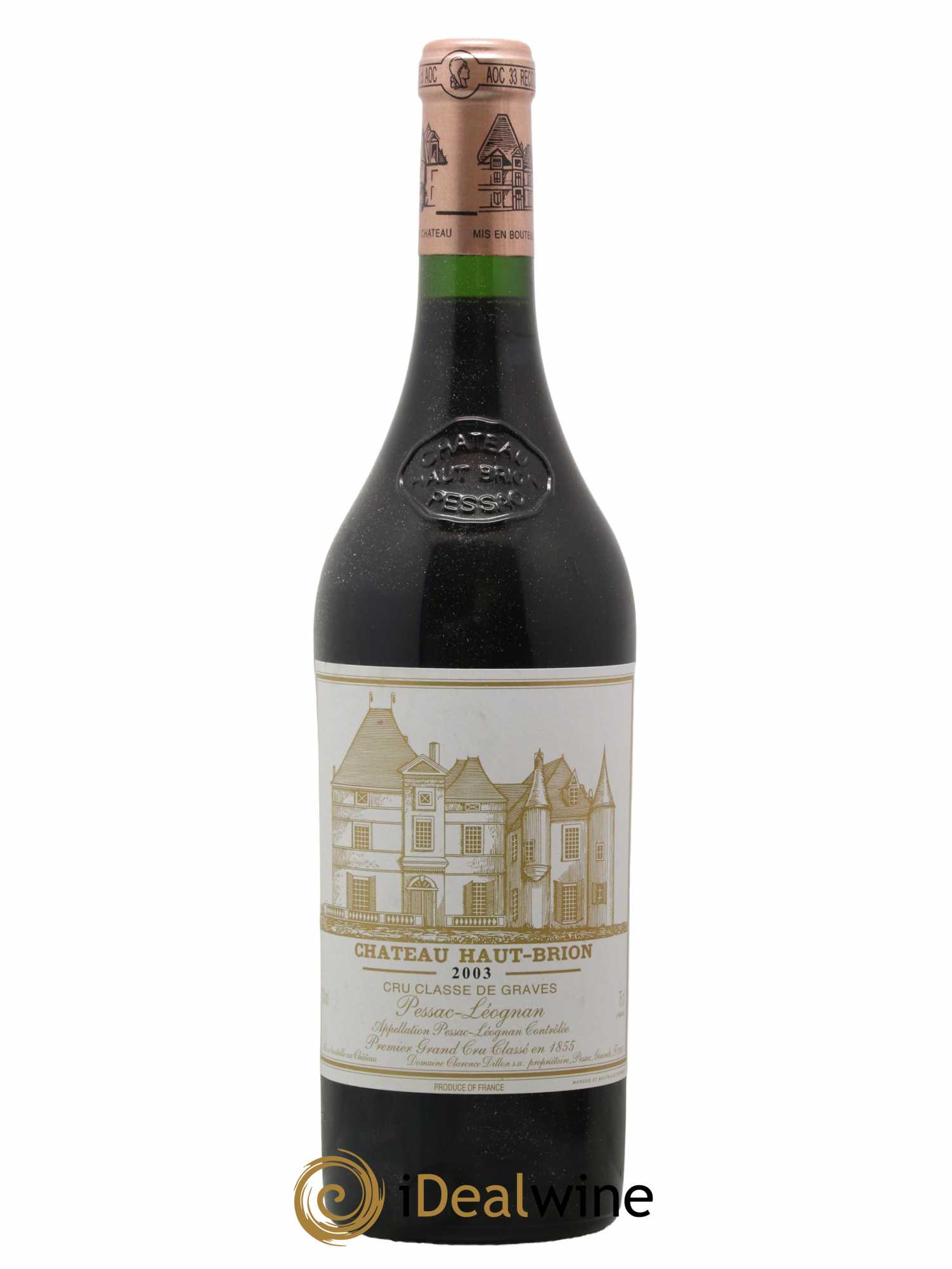Château Haut Brion 1er Grand Cru Classé 2003 - Lot de 1 bouteille - 0