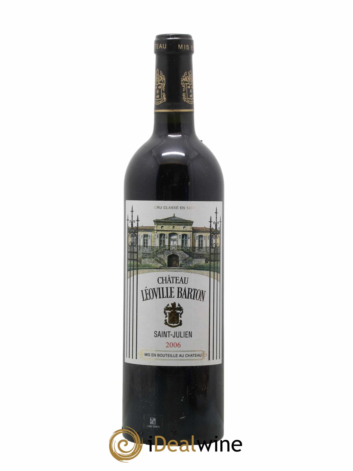 Château Léoville Barton 2ème Grand Cru Classé 2006 - Lot de 1 bouteille - 0