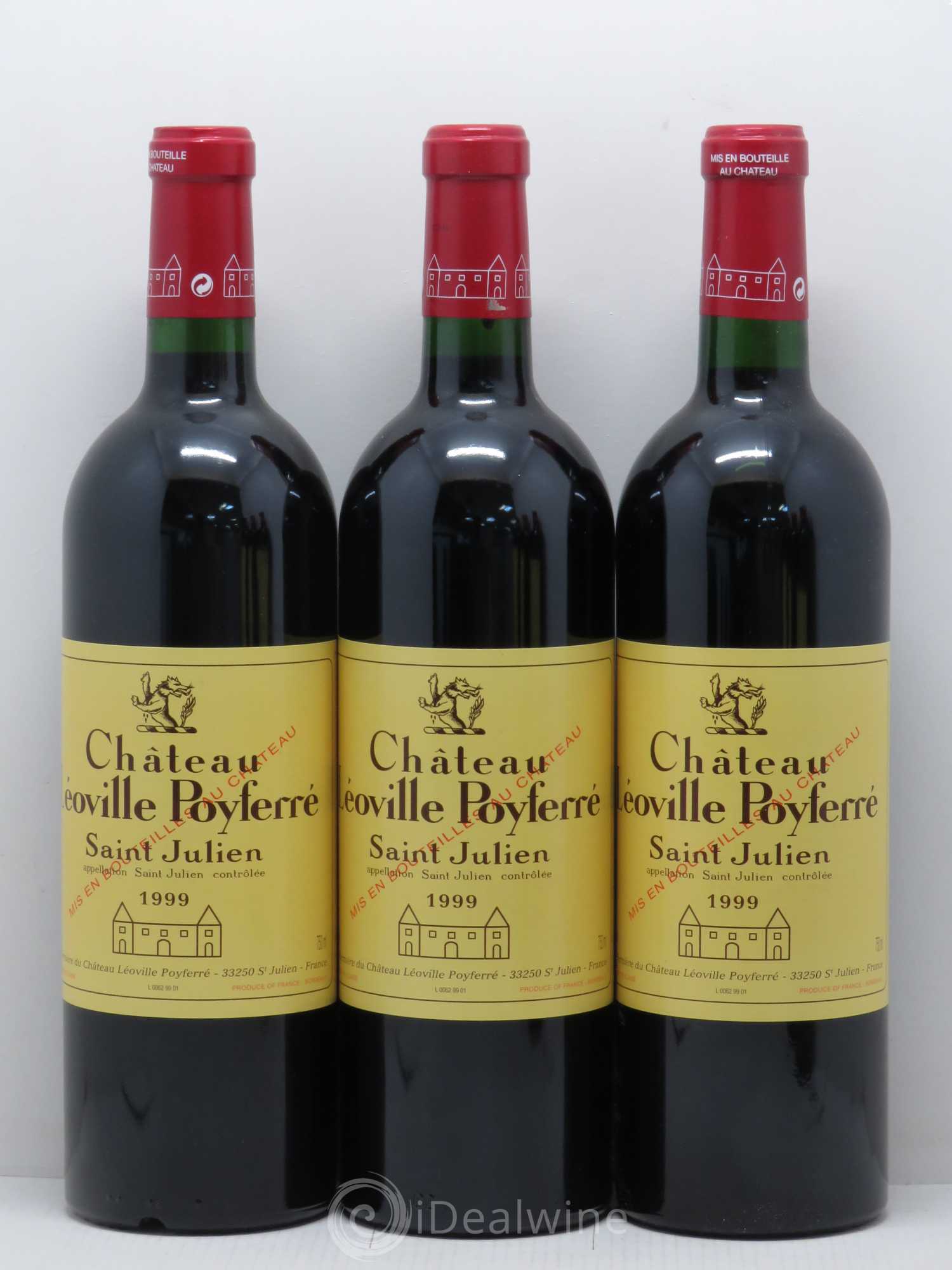 Château Léoville Poyferré 2ème Grand Cru Classé 1999 - Lot de 6 bouteilles - 2