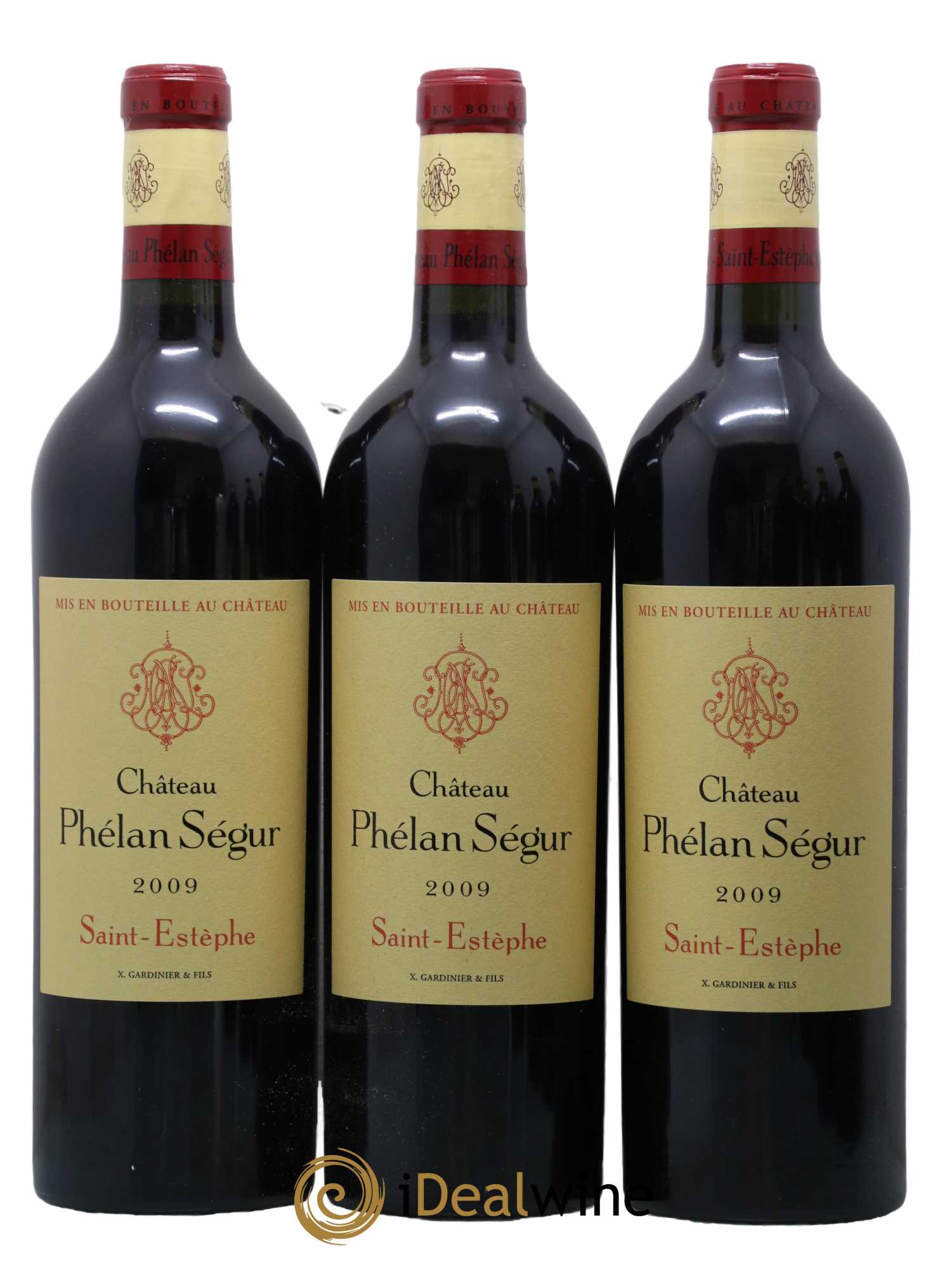 Château Phélan Ségur 2009 - Lot de 6 bouteilles - 1