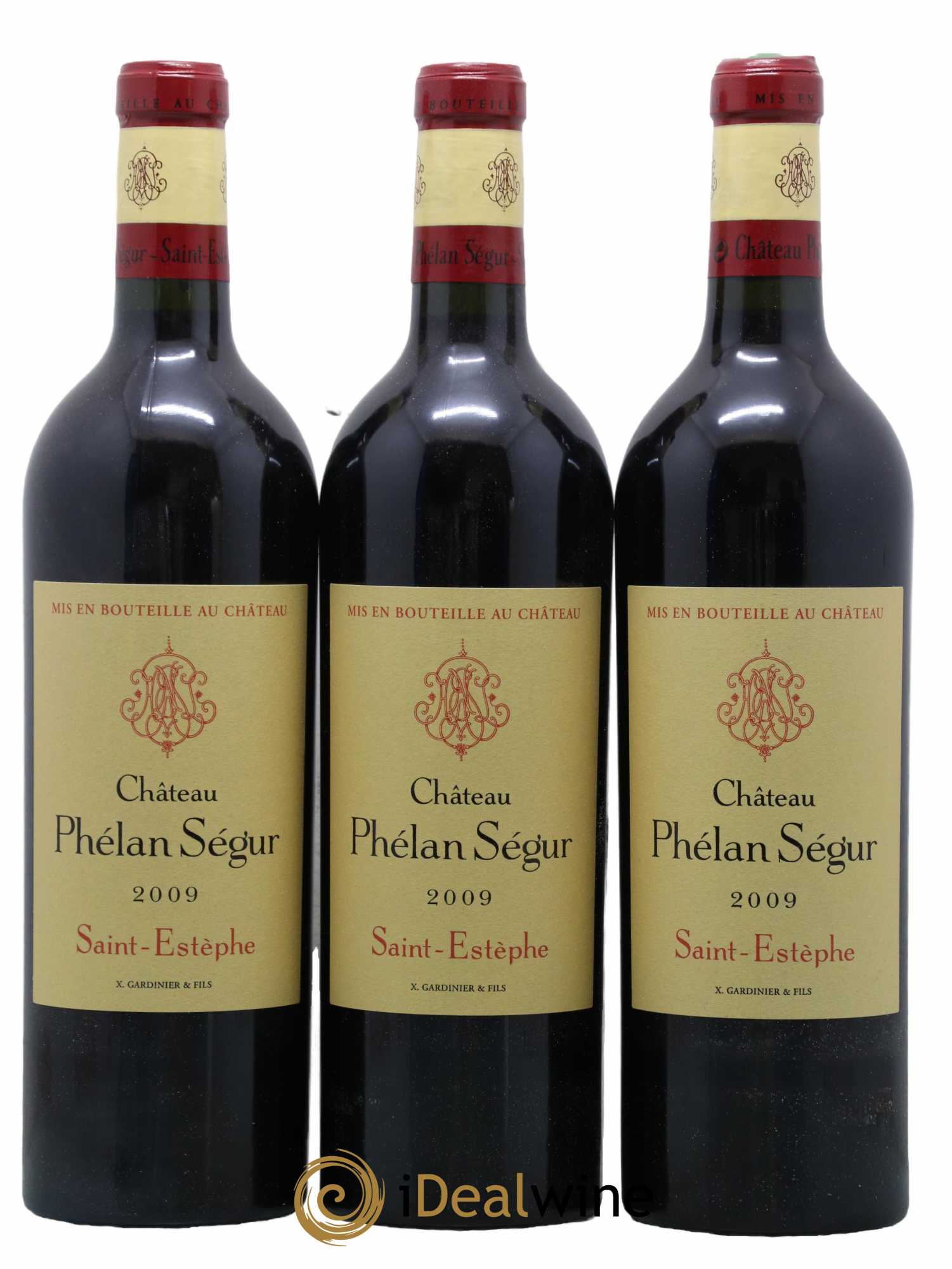 Château Phélan Ségur 2009 - Lot de 6 bouteilles - 2